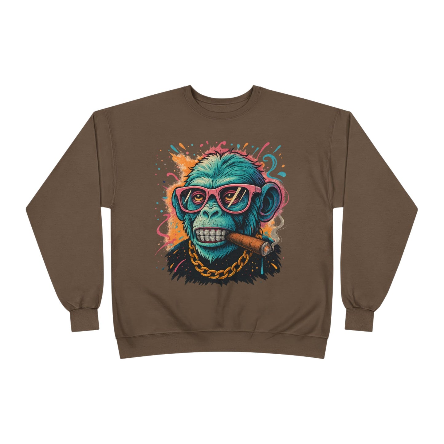 Eco-Friendly 'Boss Mode' Crewneck Sweatshirt, Unisex Cozy Sweatshirt, Casual Streetwear, Gift for Him/Her, Party/Everyday Wear