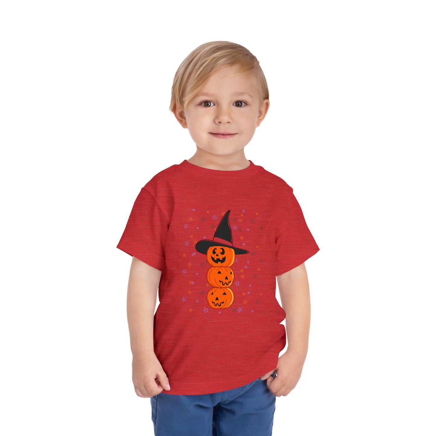 Halloween Pumpkin Tee for Toddlers, Cute Kids Shirt