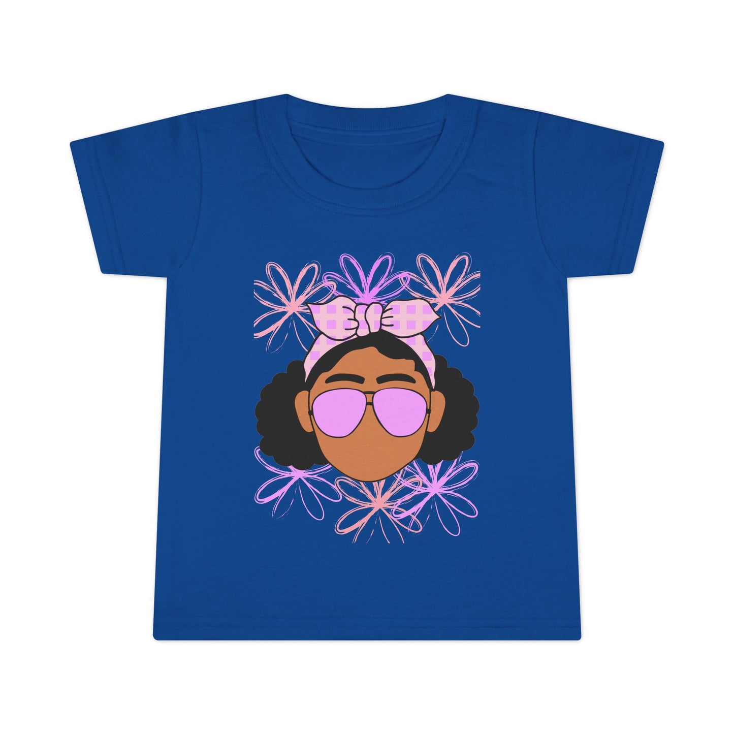 Trendy Toddler Tee: Cool Shades Design