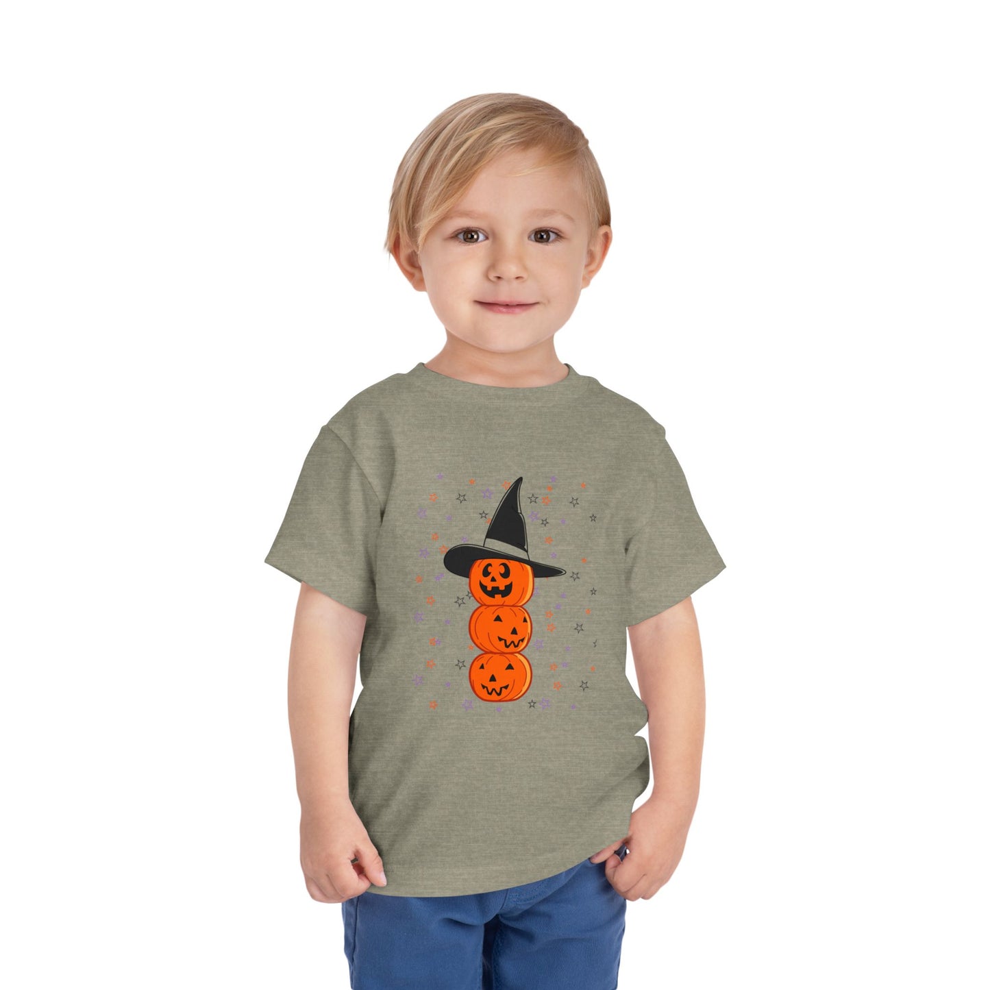 Halloween Pumpkin Tee for Toddlers, Cute Kids Shirt