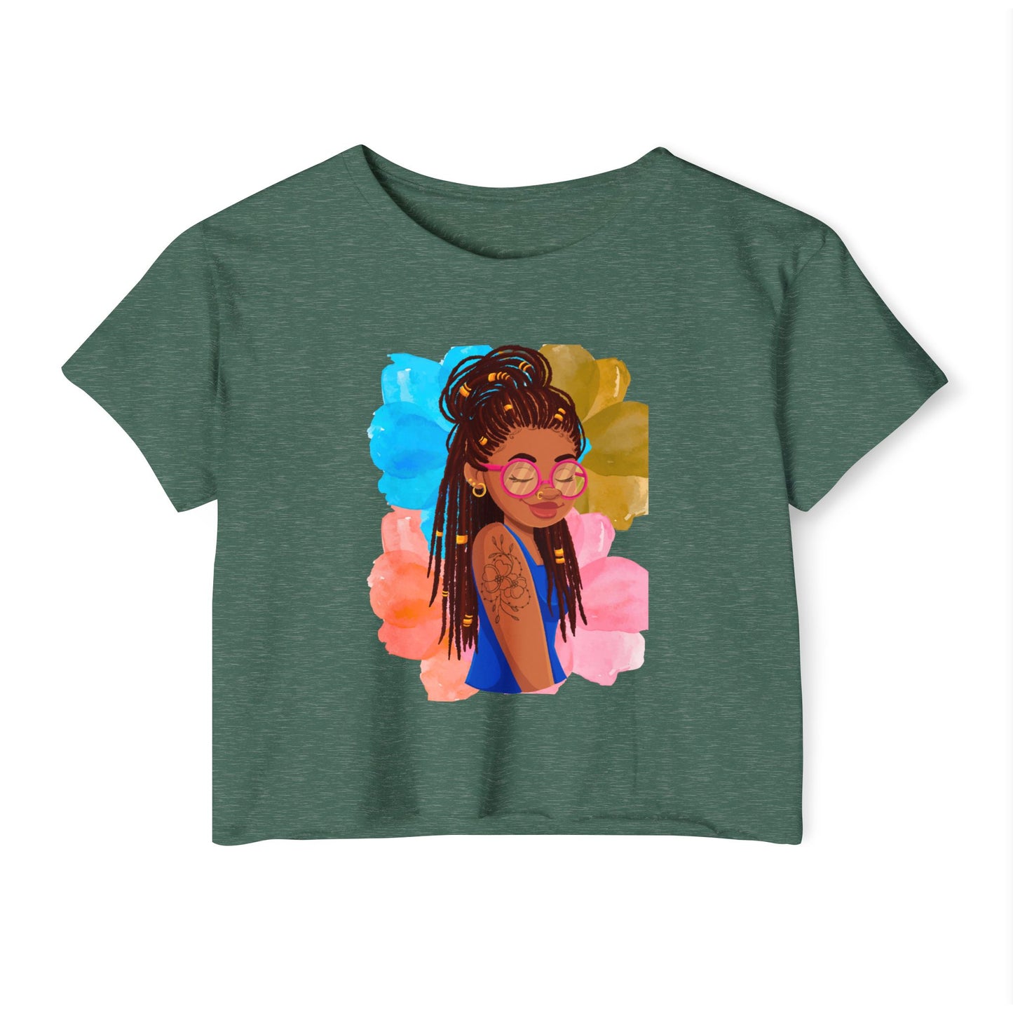 Bohemian Vibes Festival Crop Top