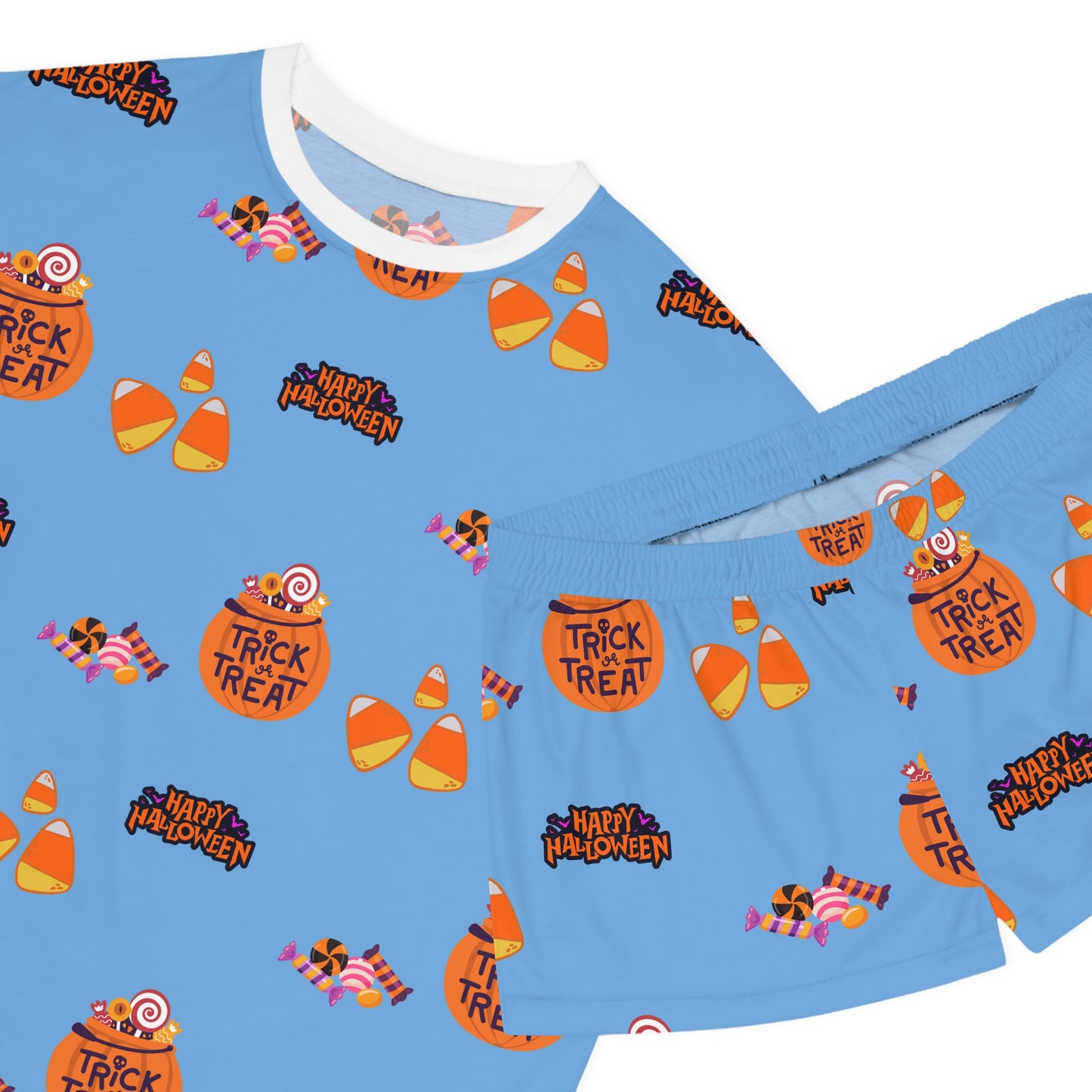 Halloween Women’s Pajama Set, Cozy Sleepwear