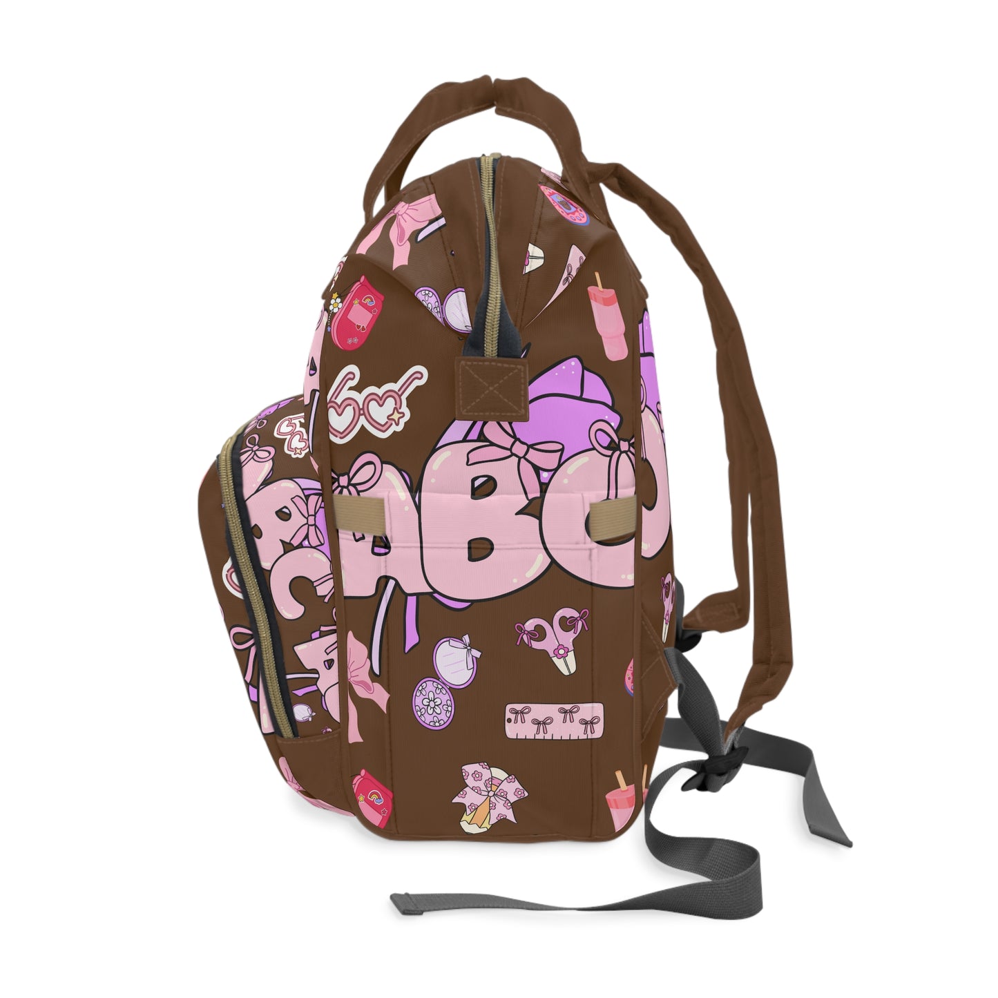 Stylish Multifunctional Diaper Backpack for On-the-Go Parents