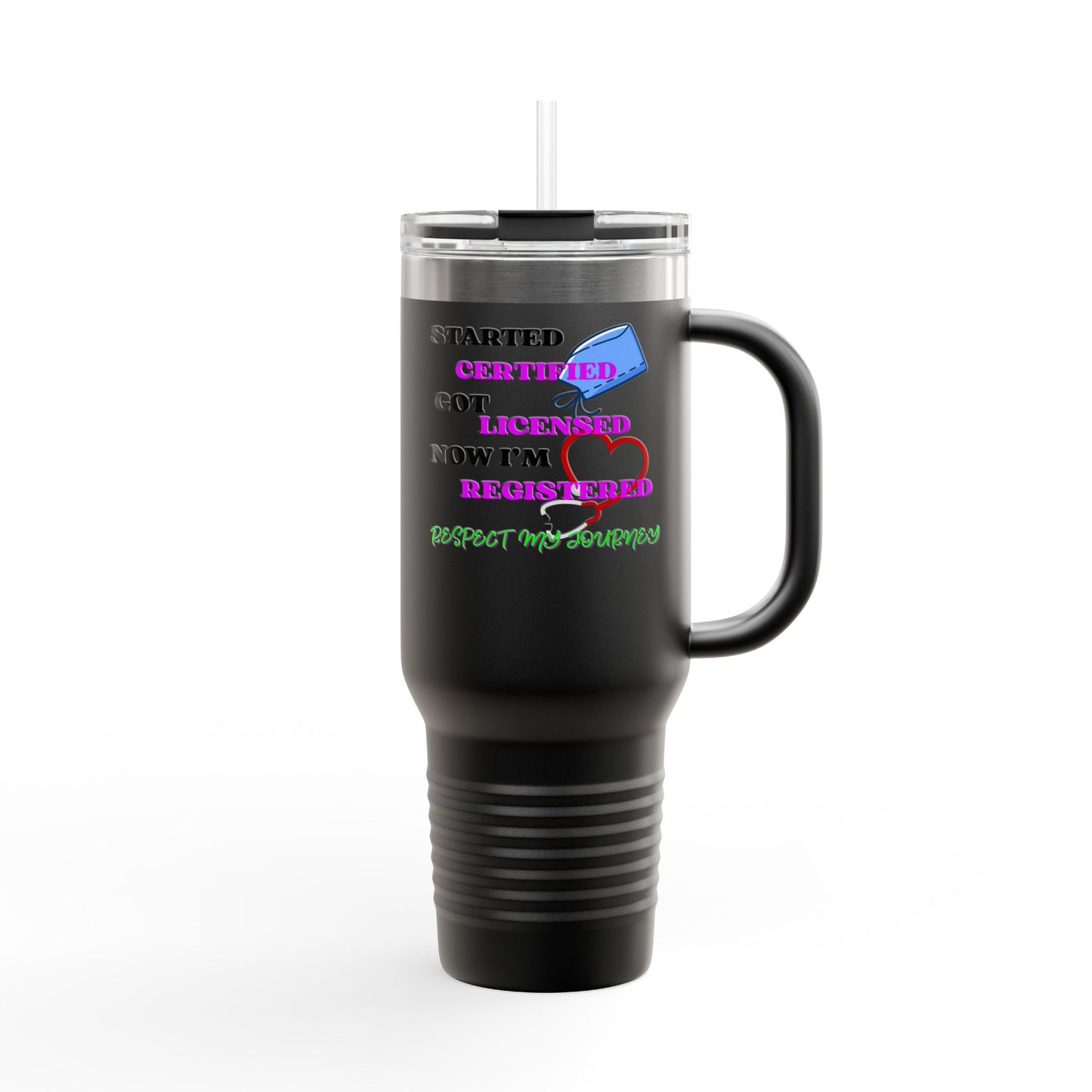 Certified Travel Mug, Licensed Cup for Professionals