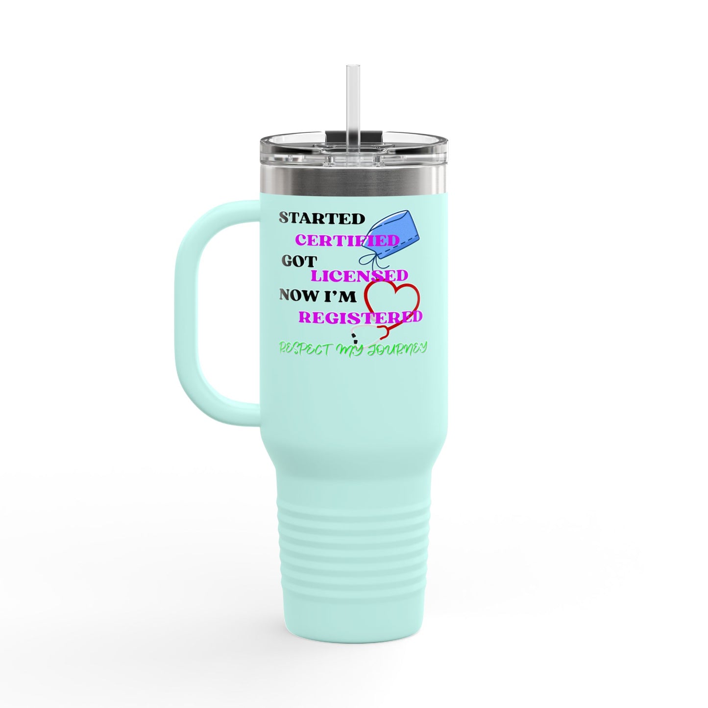 Certified Travel Mug, Licensed Cup for Professionals