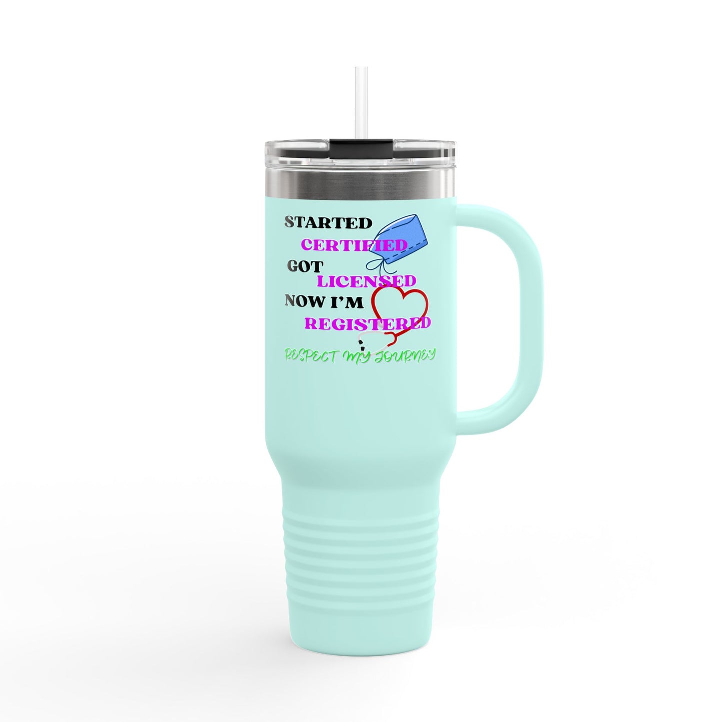Certified Travel Mug, Licensed Cup for Professionals