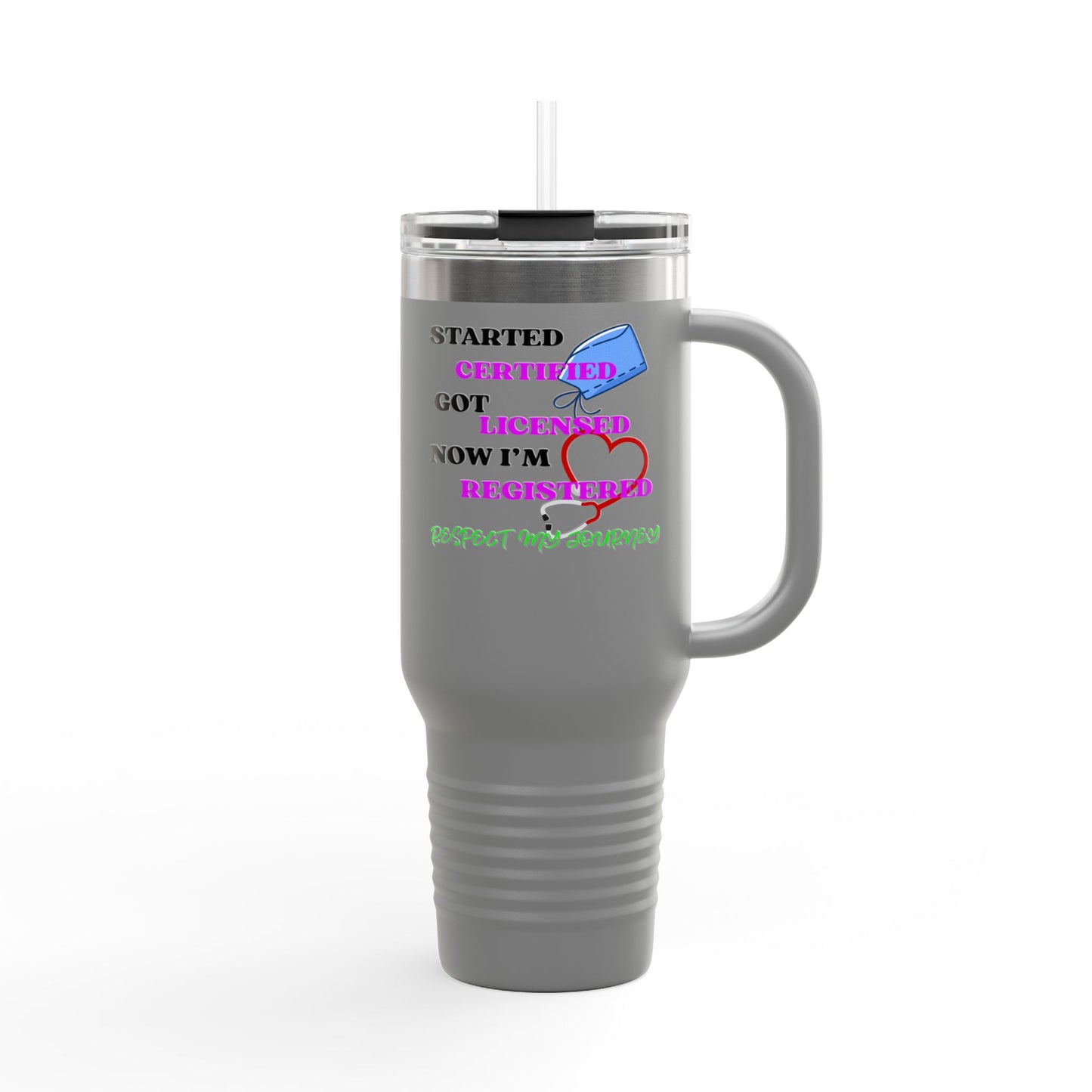 Certified Travel Mug, Licensed Cup for Professionals