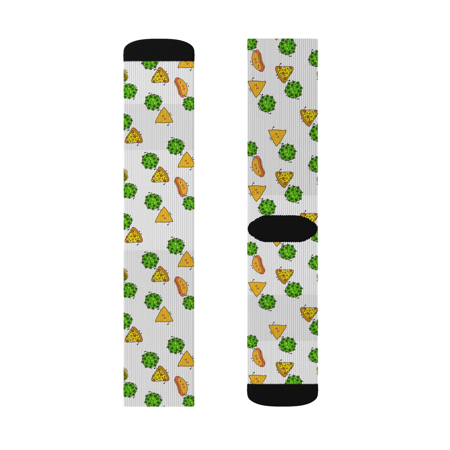White Munchie Socks| Unisex