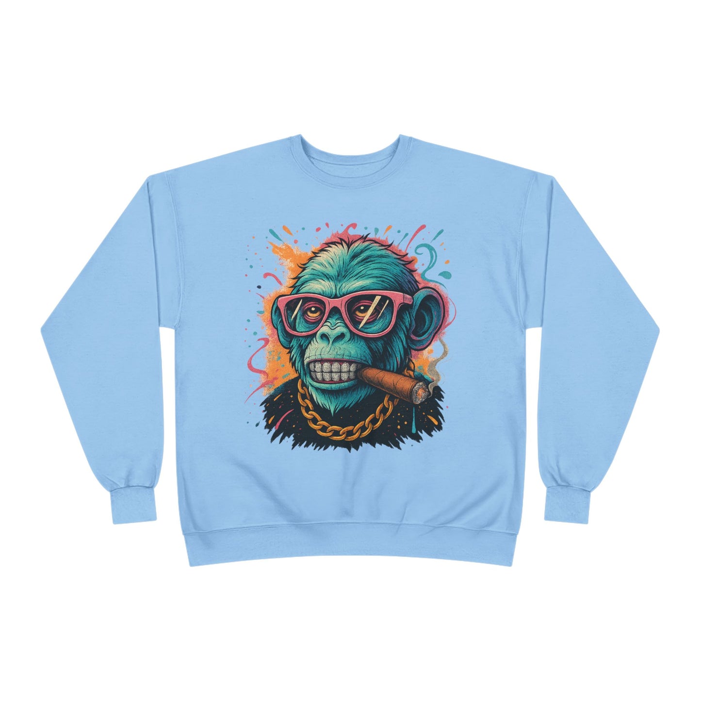 Eco-Friendly 'Boss Mode' Crewneck Sweatshirt, Unisex Cozy Sweatshirt, Casual Streetwear, Gift for Him/Her, Party/Everyday Wear
