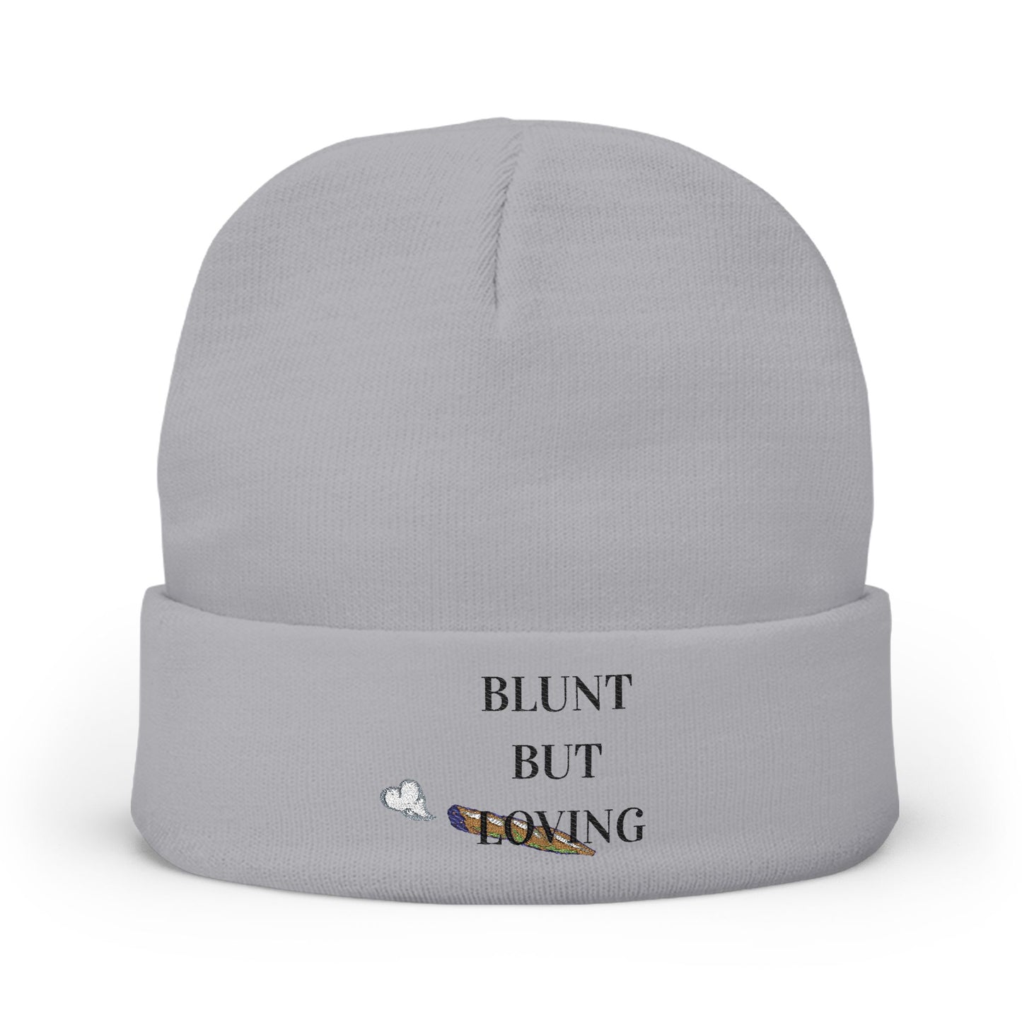 Blunt But Loving Knit Beanie