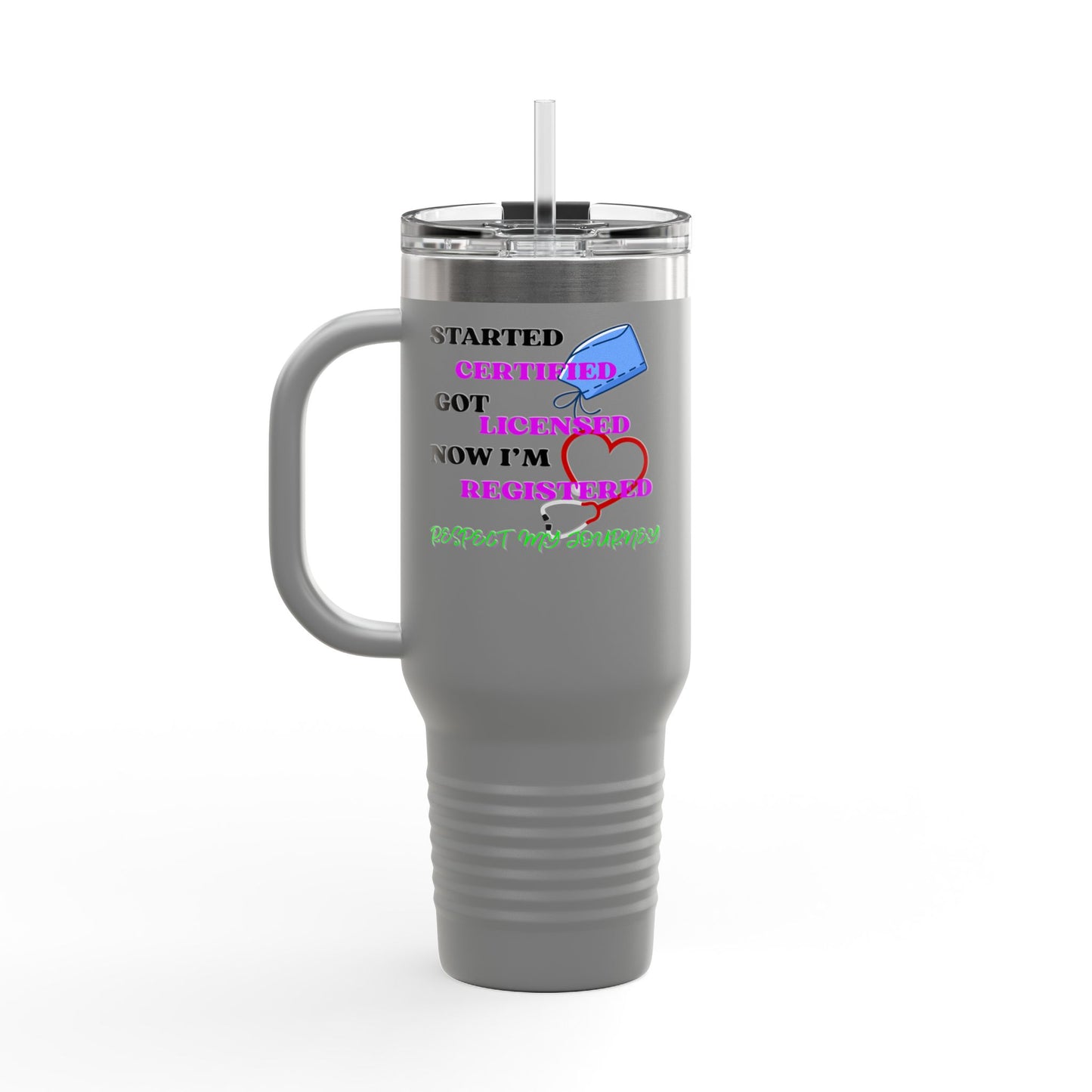 Certified Travel Mug, Licensed Cup for Professionals