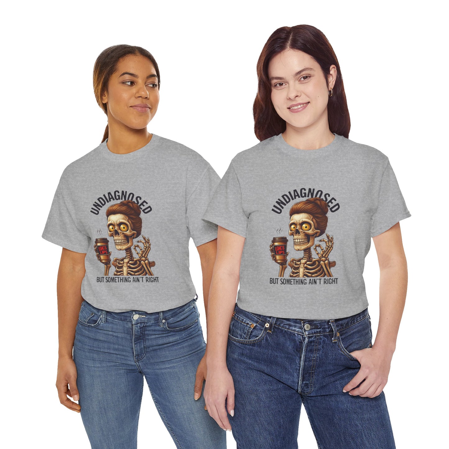 Undiagnosed Skeleton Tee, Funny Graphic T-Shirt