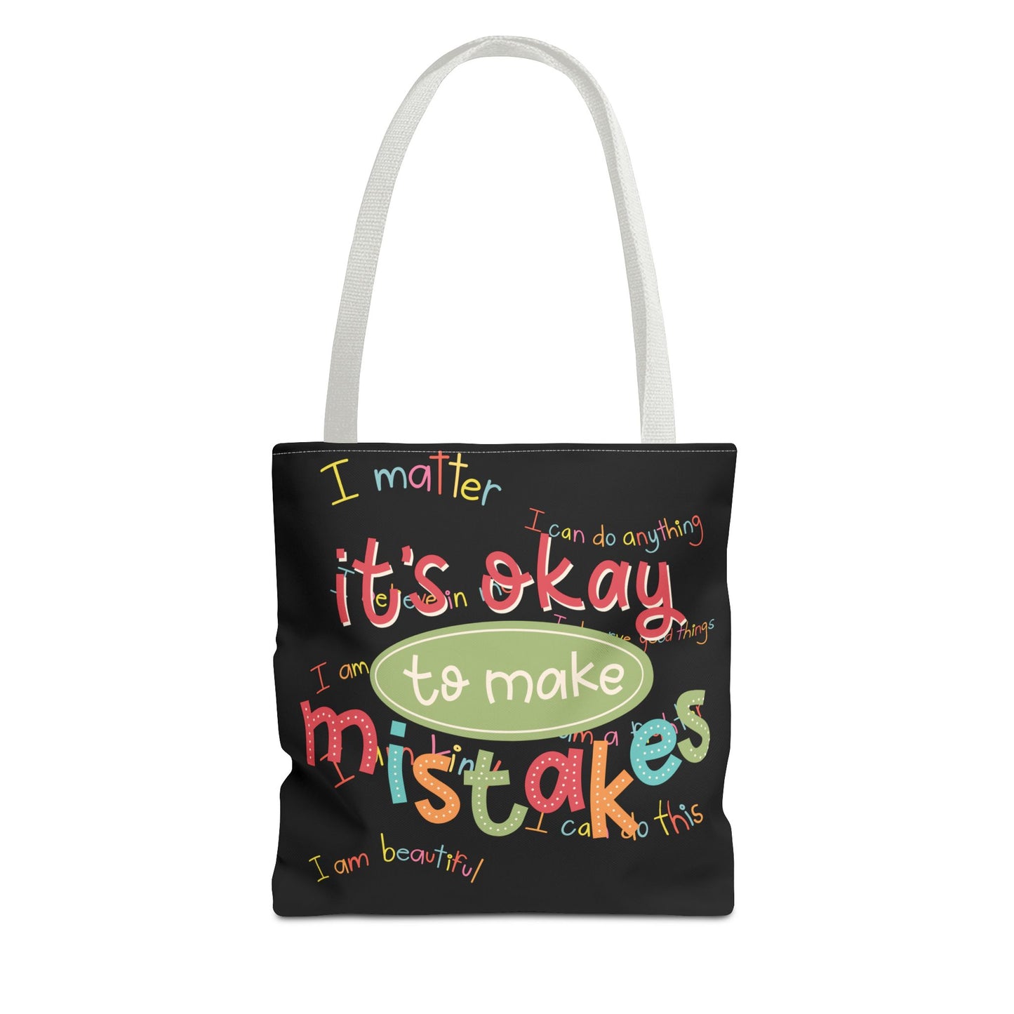 Inspirational Tote Bag - Perfect for Self-Love & Mindfulness