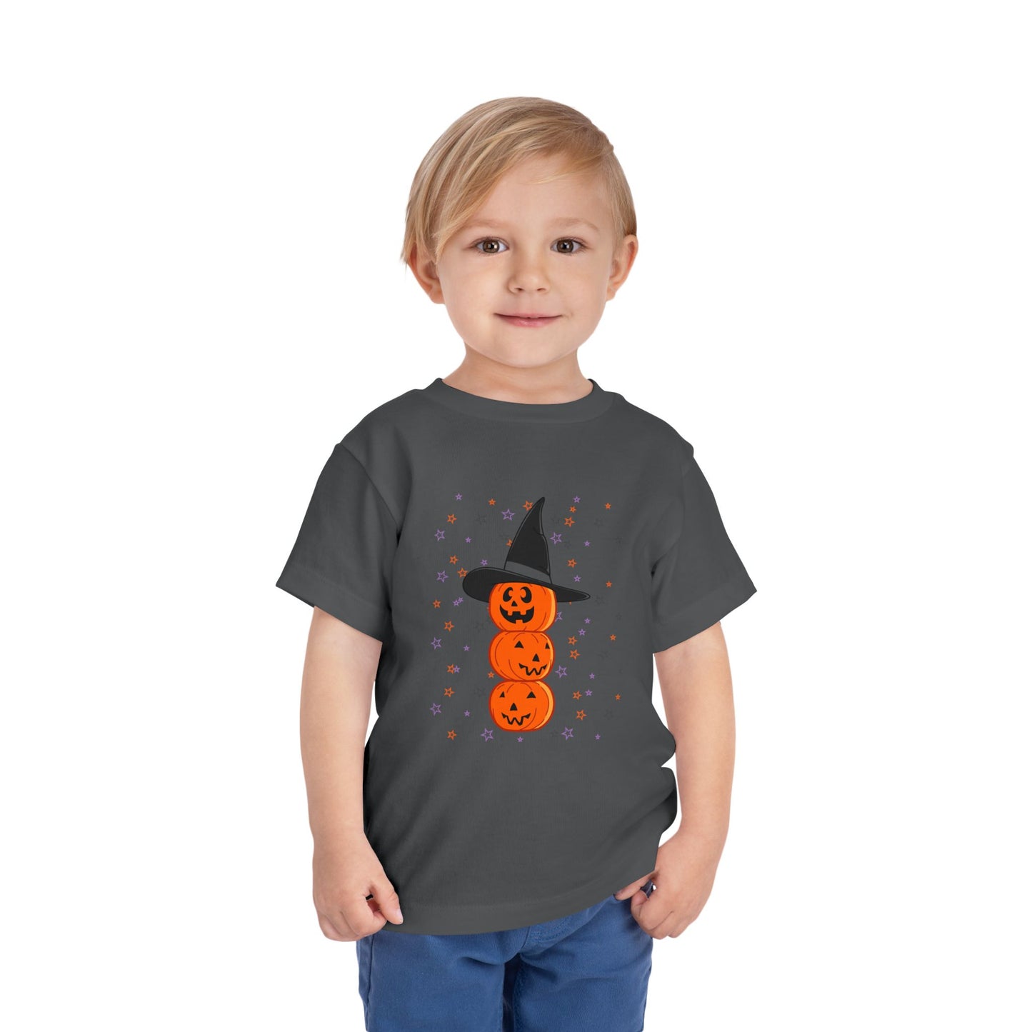Halloween Pumpkin Tee for Toddlers, Cute Kids Shirt