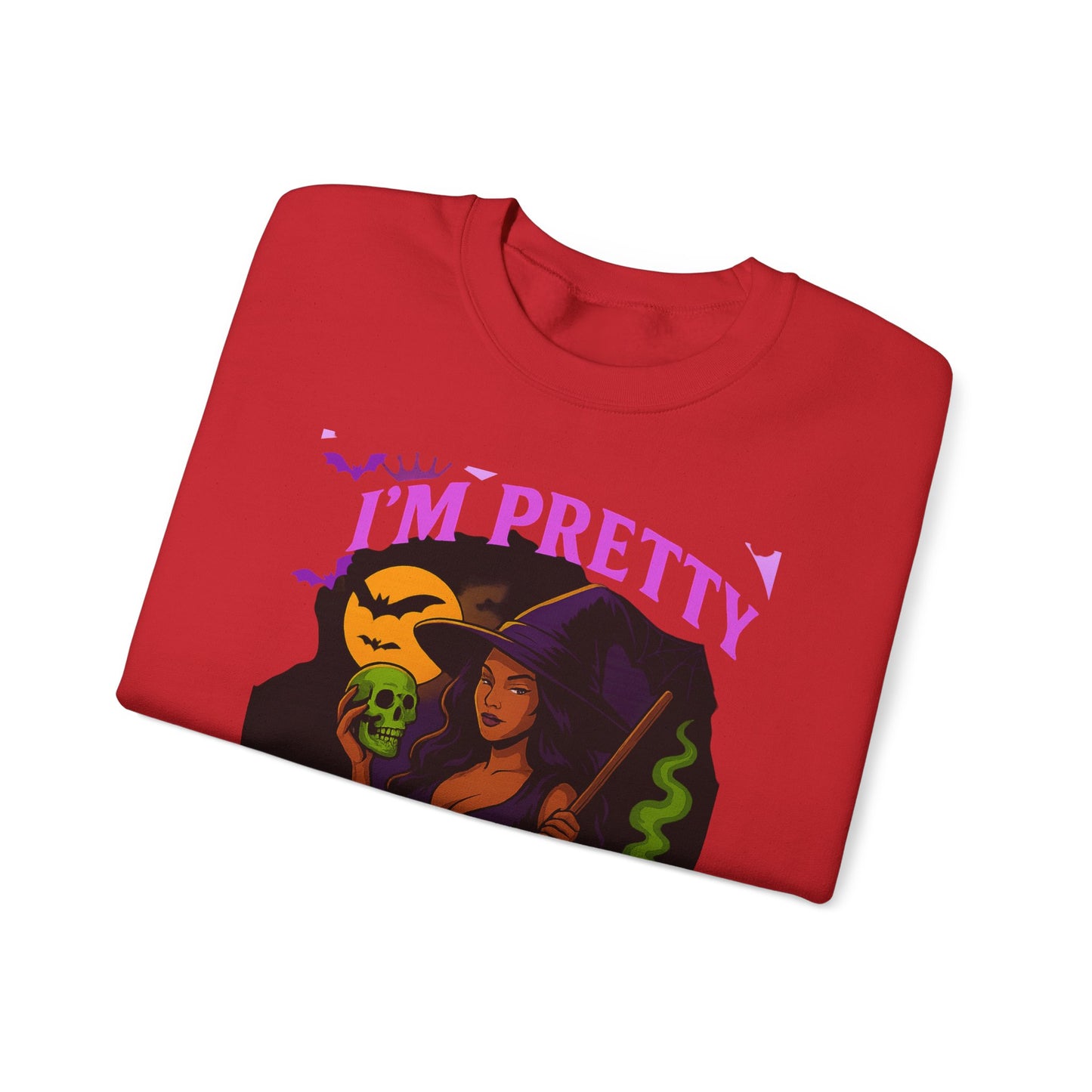 Spooky Vibes Crewneck Sweatshirt - Perfect for Halloween