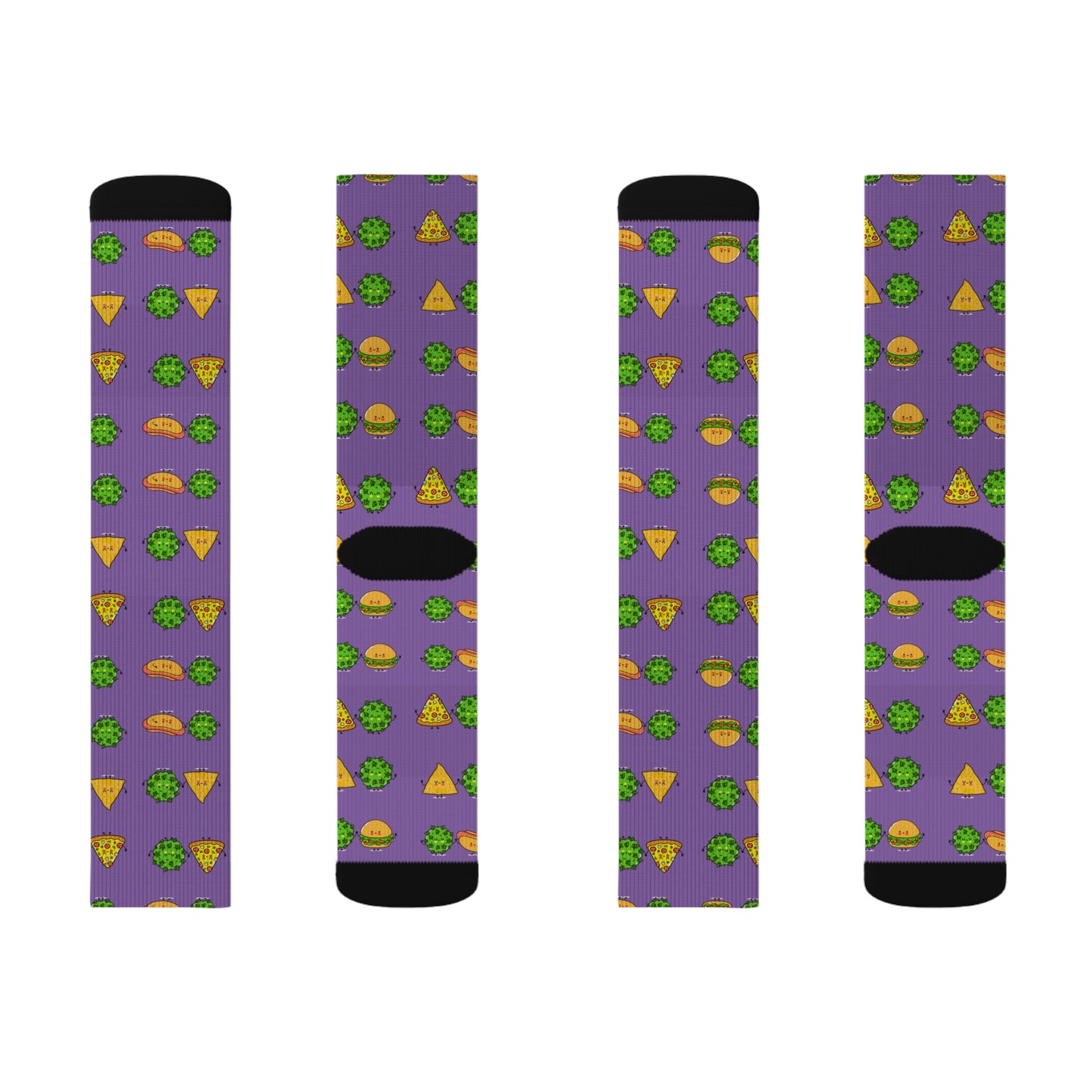 Purple Munchie Socks| Unisex