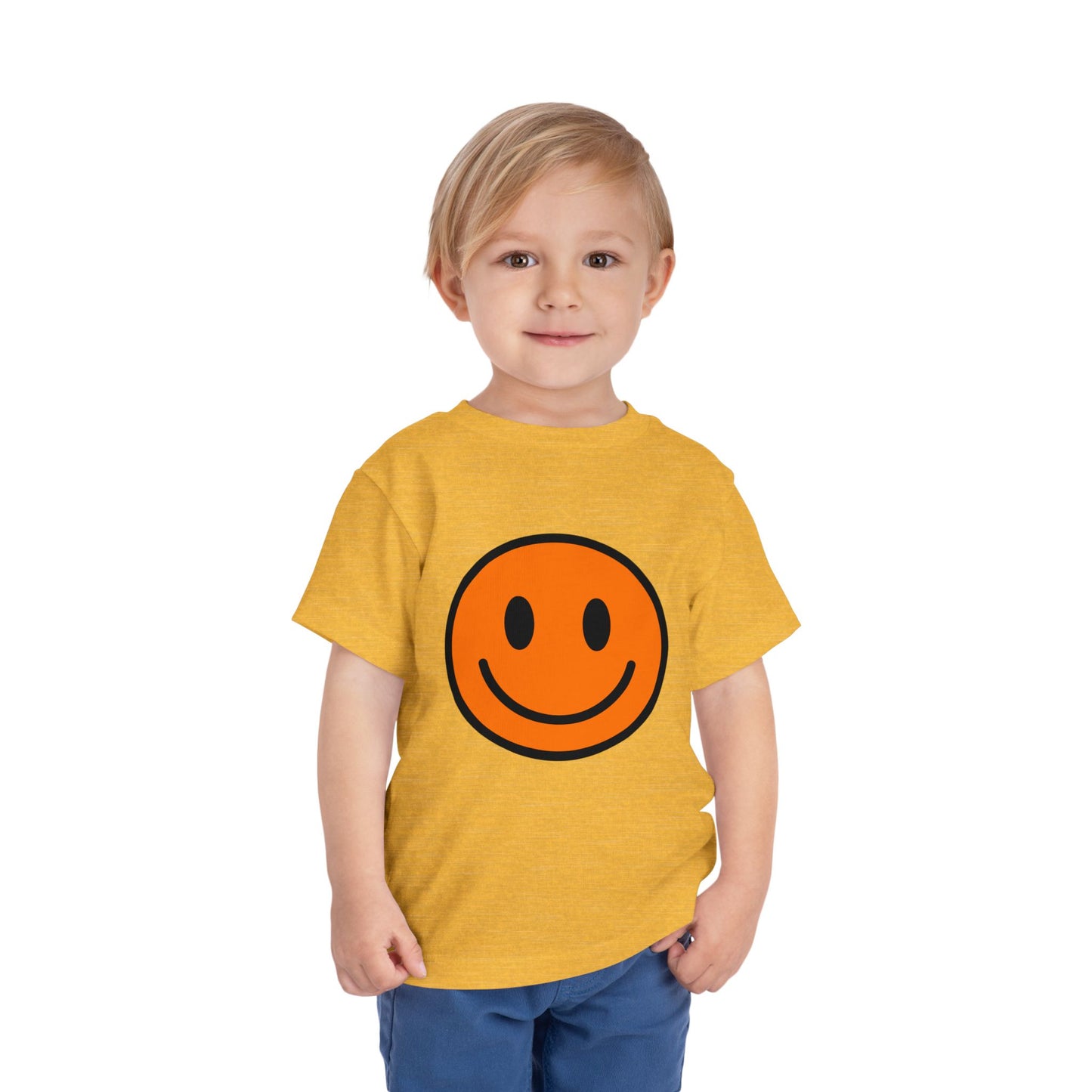 Smiley Face Toddler Tee, Cute Kid's Shirt