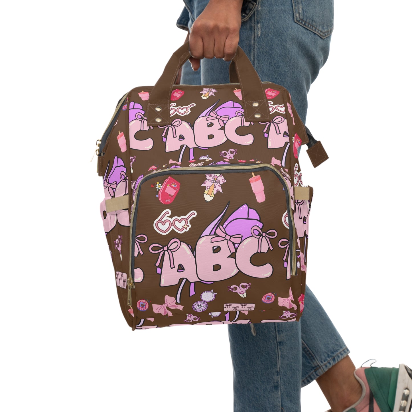 Stylish Multifunctional Diaper Backpack for On-the-Go Parents