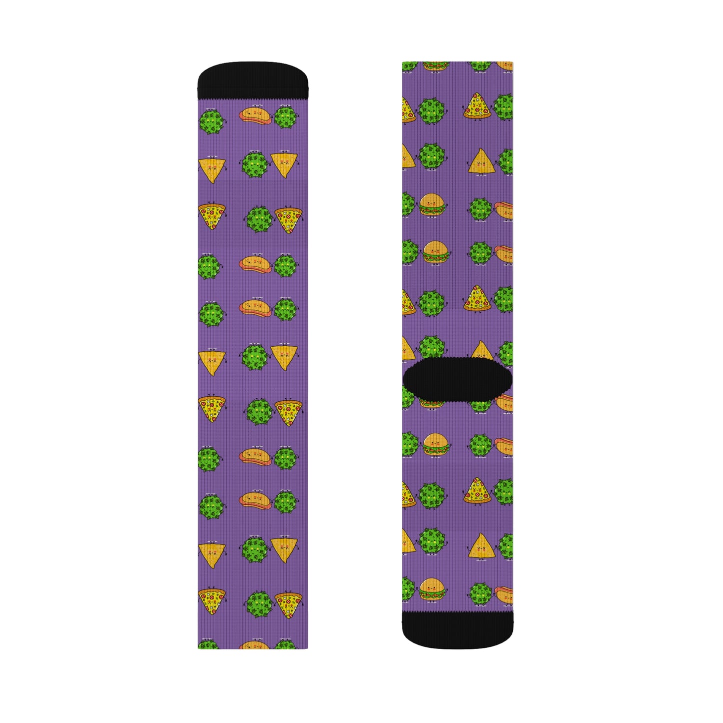 Purple Munchie Socks| Unisex