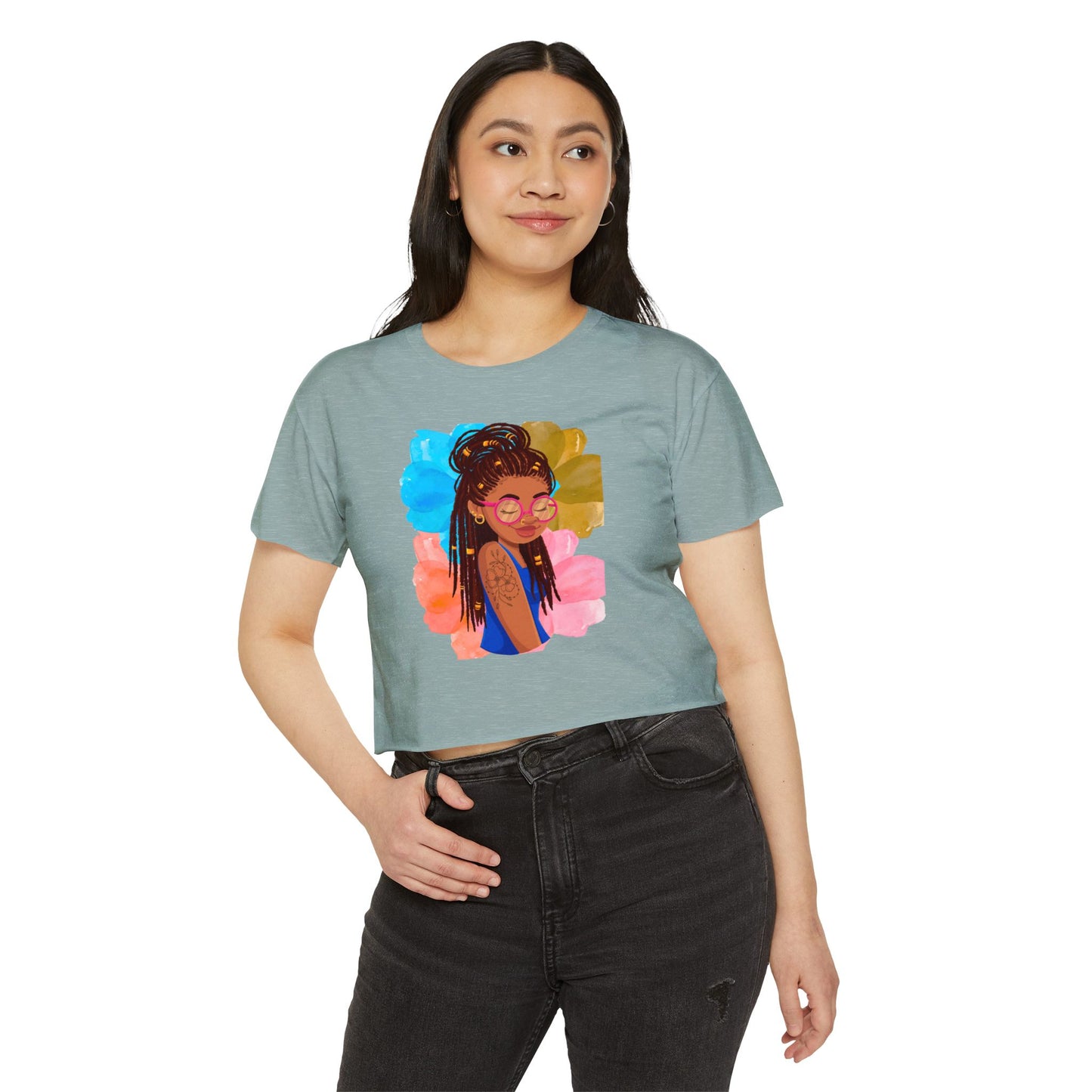 Bohemian Vibes Festival Crop Top