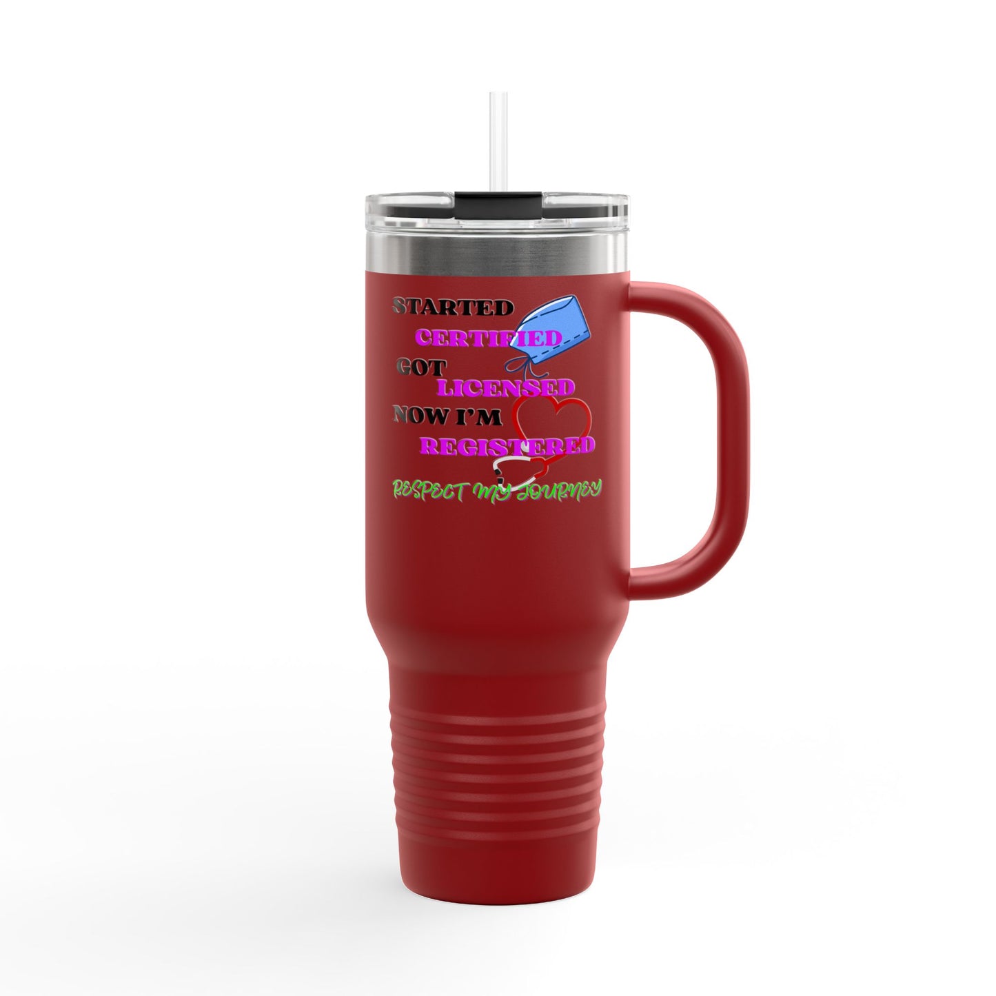 Certified Travel Mug, Licensed Cup for Professionals