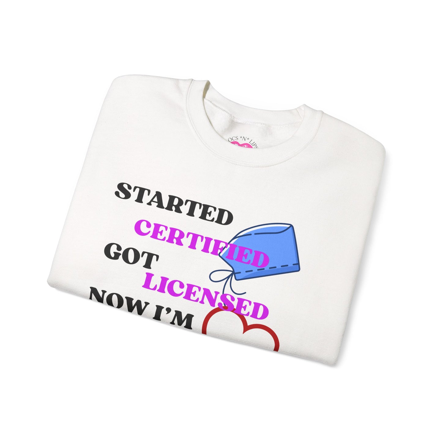 Certified Journey Unisex Sweatshirt, Motivational Crewneck