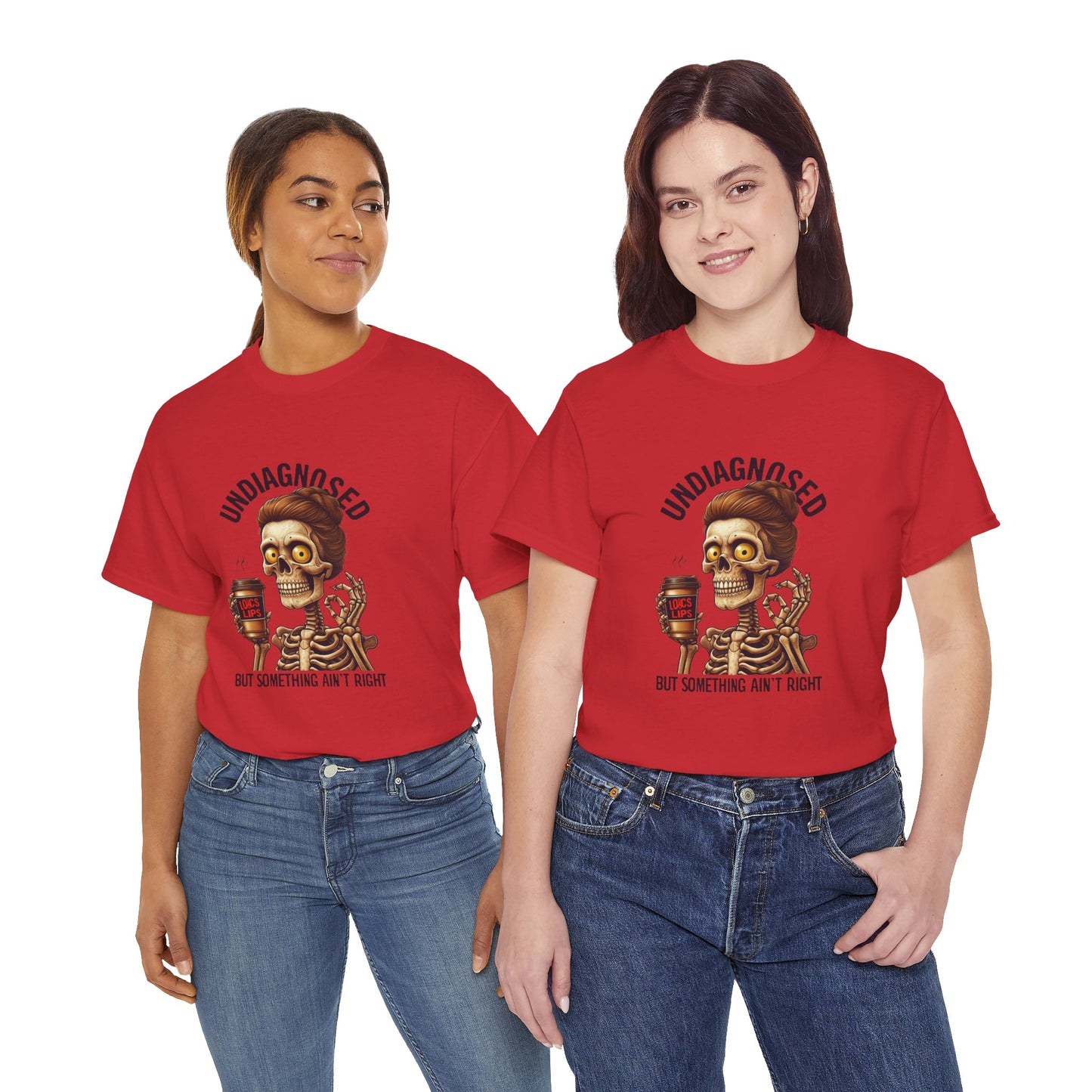 Undiagnosed Skeleton Tee, Funny Graphic T-Shirt