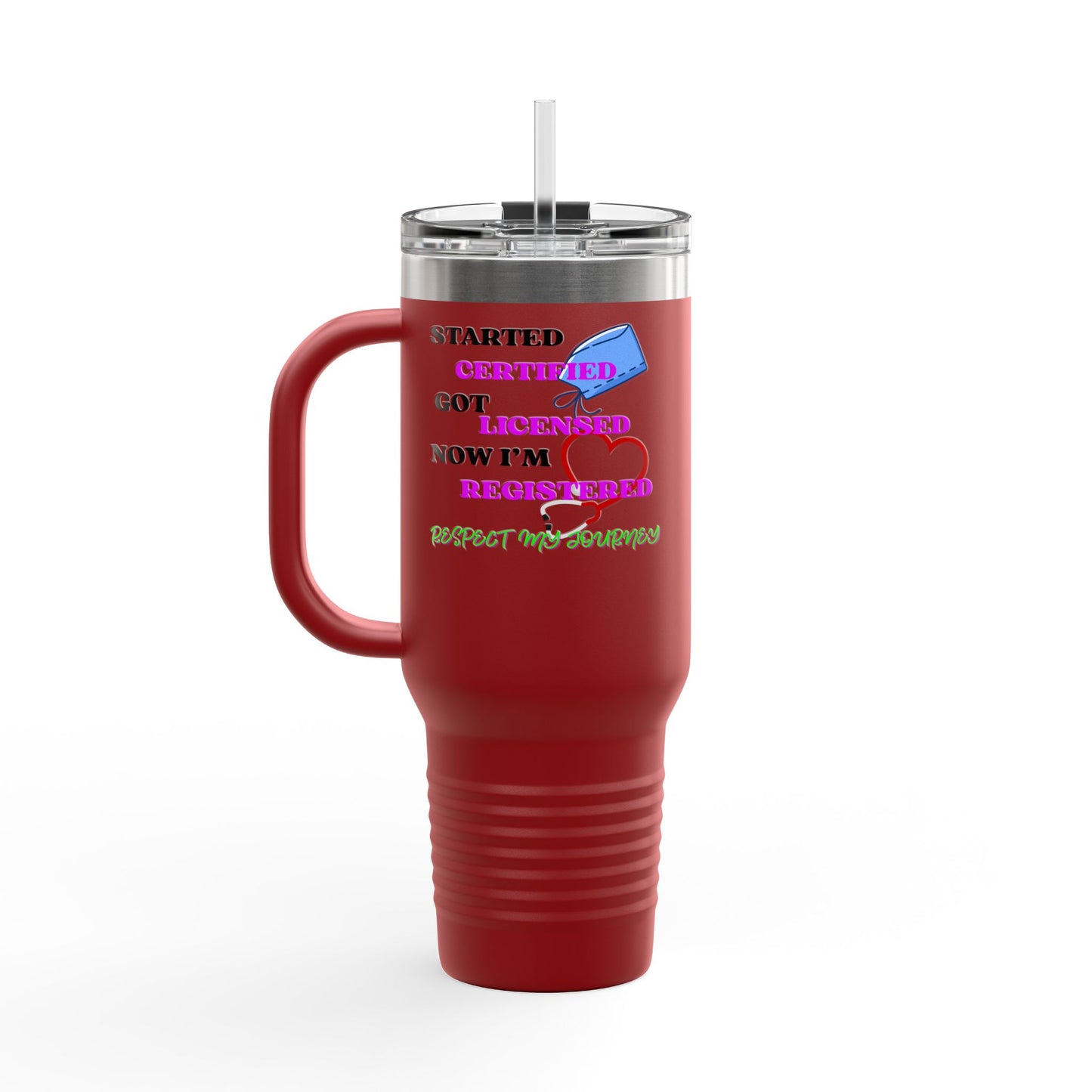Certified Travel Mug, Licensed Cup for Professionals
