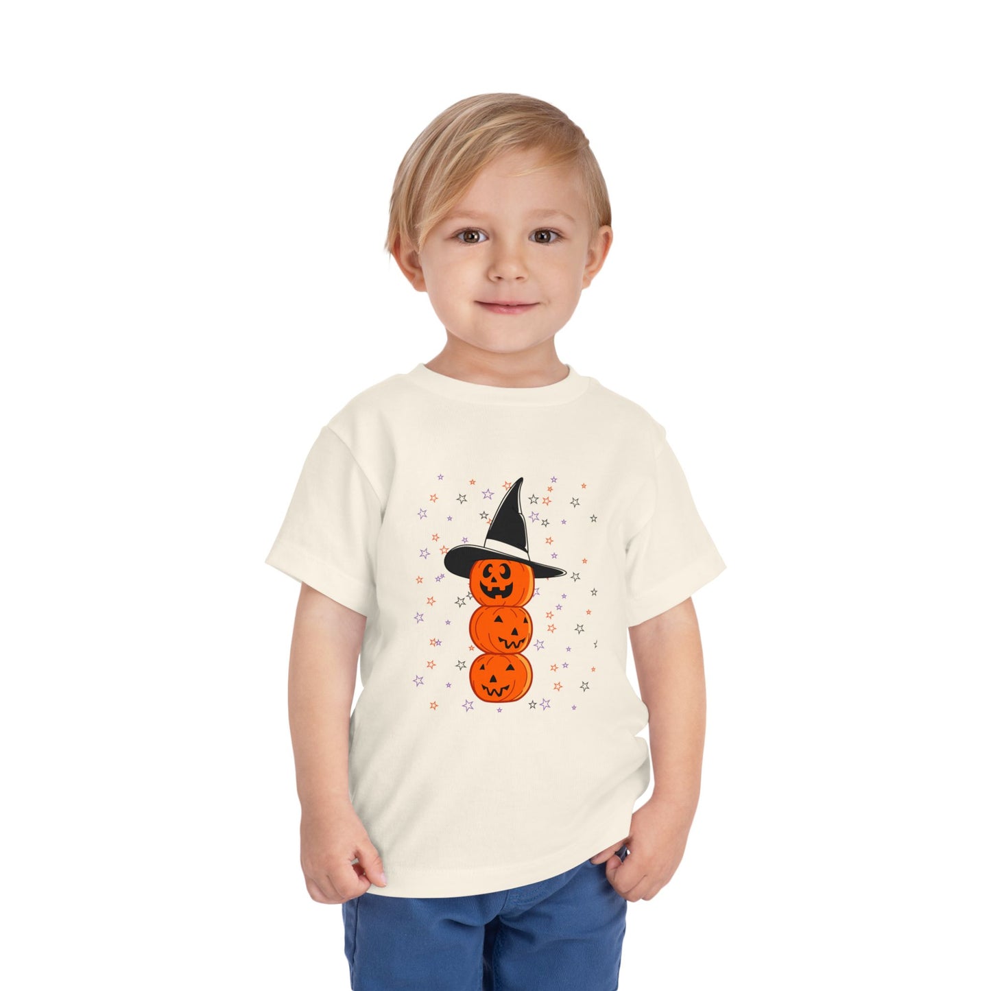 Halloween Pumpkin Tee for Toddlers, Cute Kids Shirt