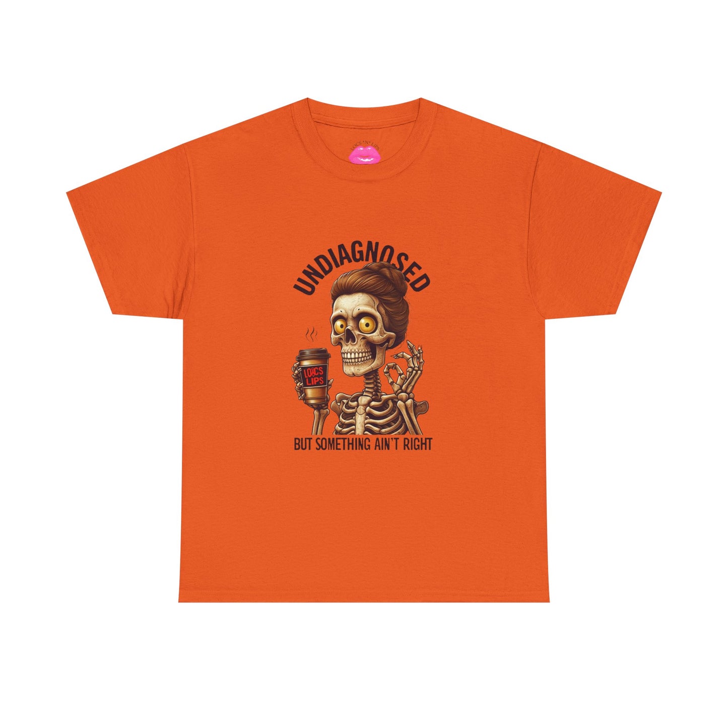 Undiagnosed Skeleton Tee, Funny Graphic T-Shirt