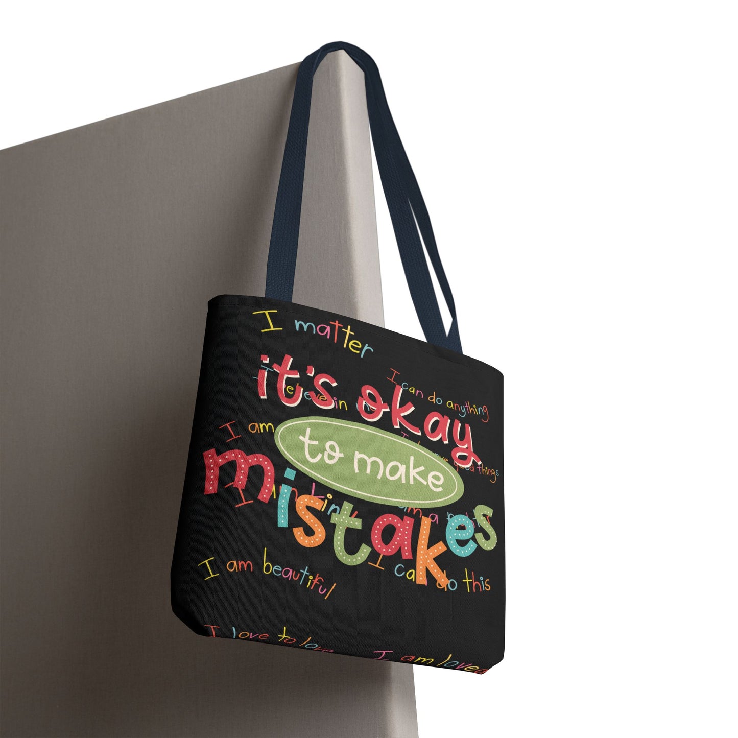Inspirational Tote Bag - Perfect for Self-Love & Mindfulness