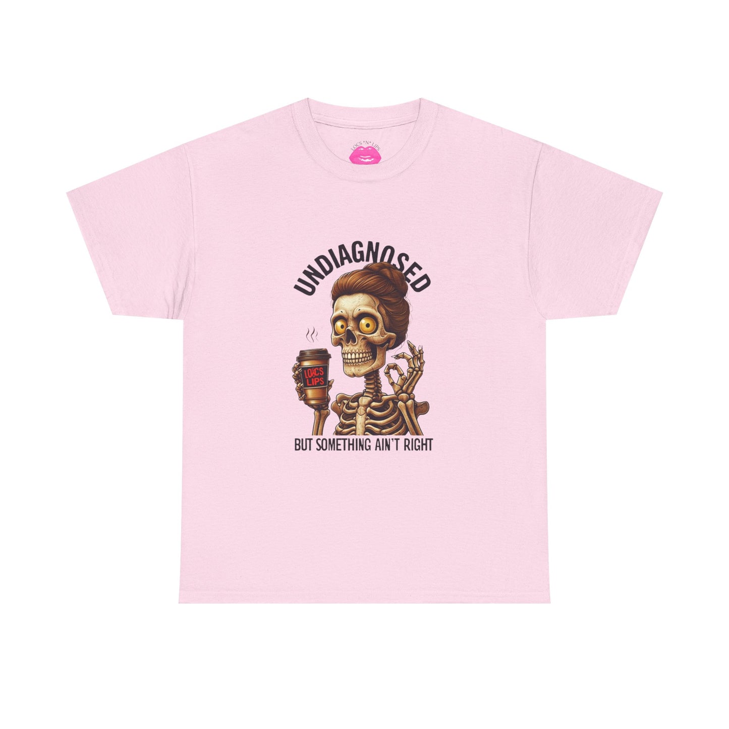 Undiagnosed Skeleton Tee, Funny Graphic T-Shirt
