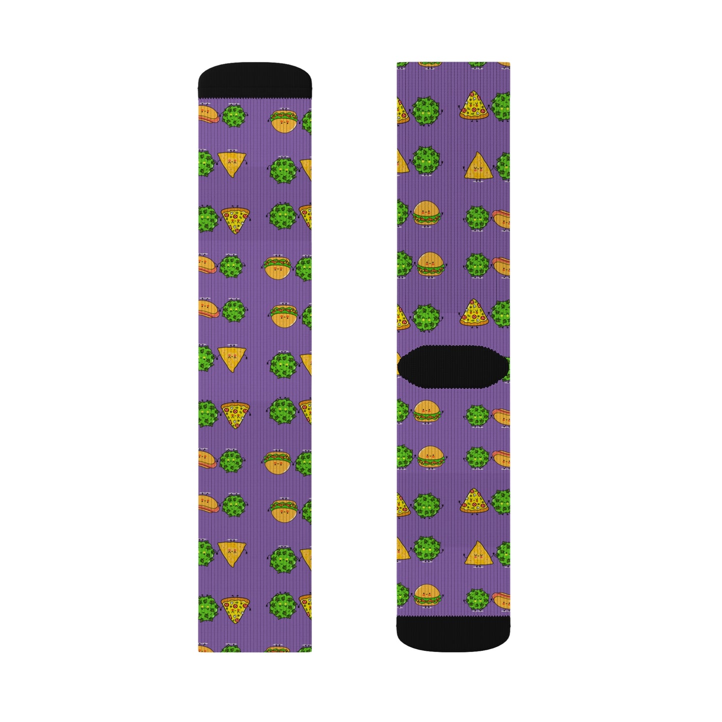 Purple Munchie Socks| Unisex