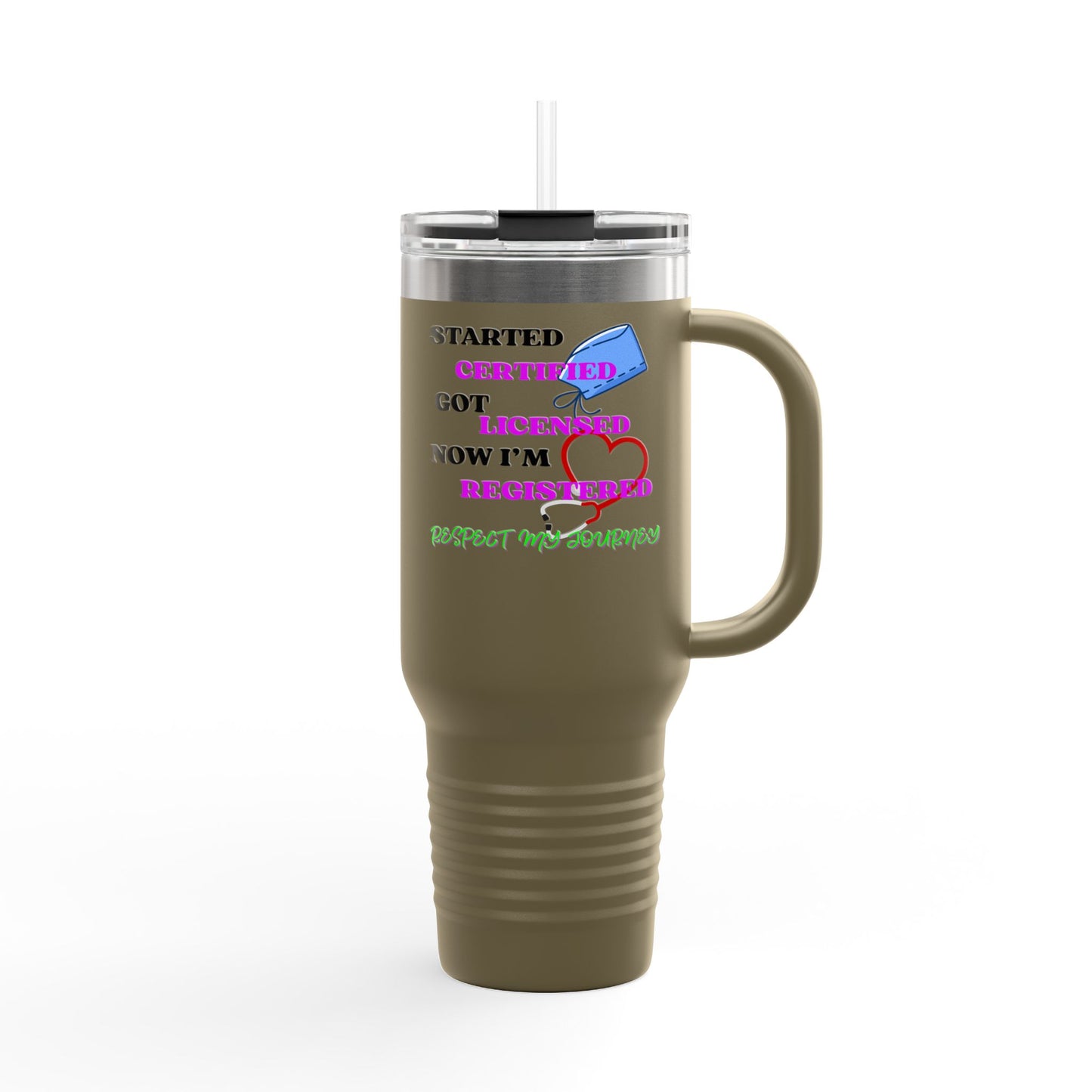 Certified Travel Mug, Licensed Cup for Professionals