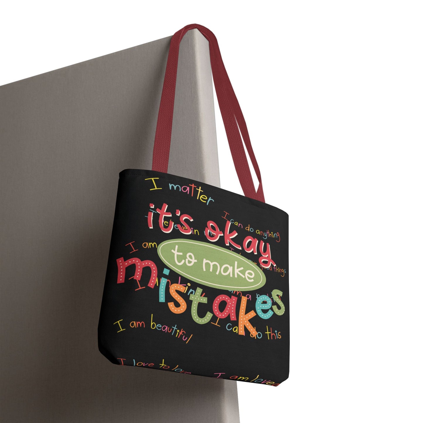 Inspirational Tote Bag - Perfect for Self-Love & Mindfulness