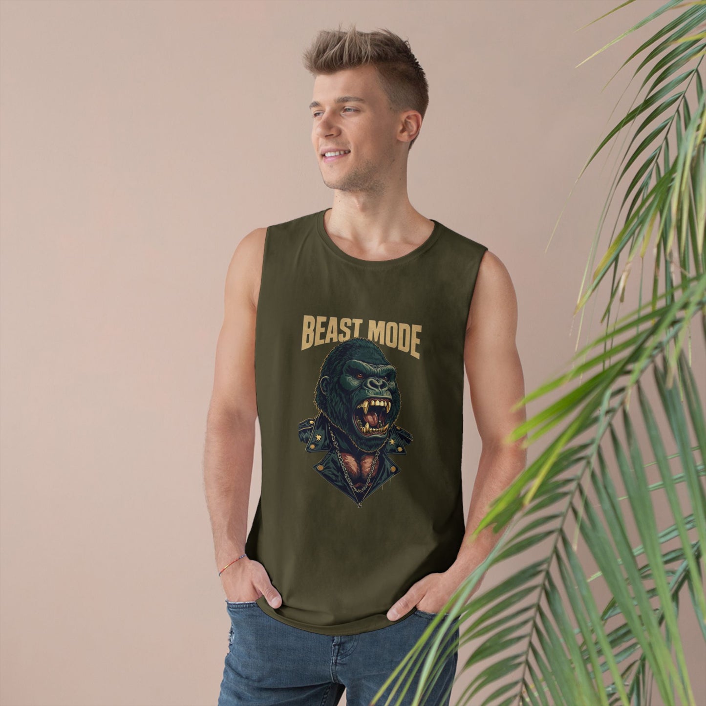 Beast Mode Tank Top, Fitness Apparel, Gym Wear, Workout Shirt