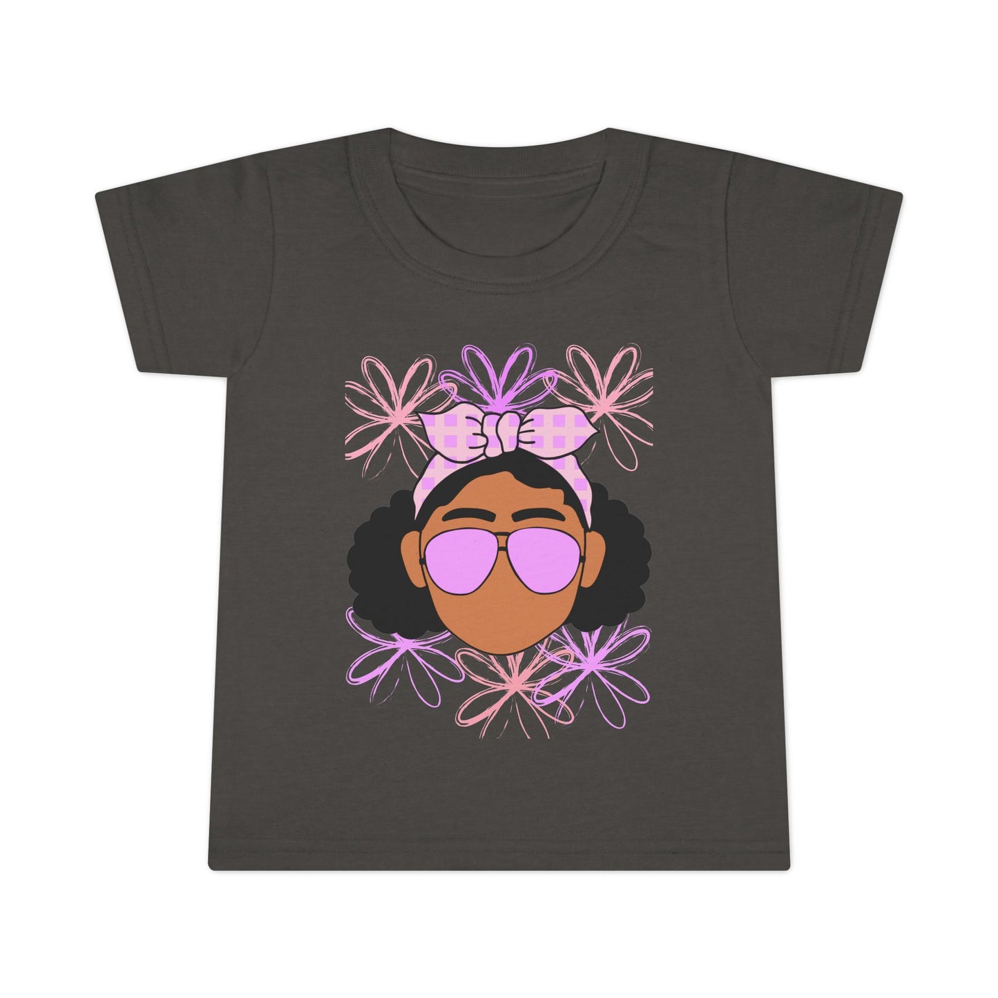 Trendy Toddler Tee: Cool Shades Design