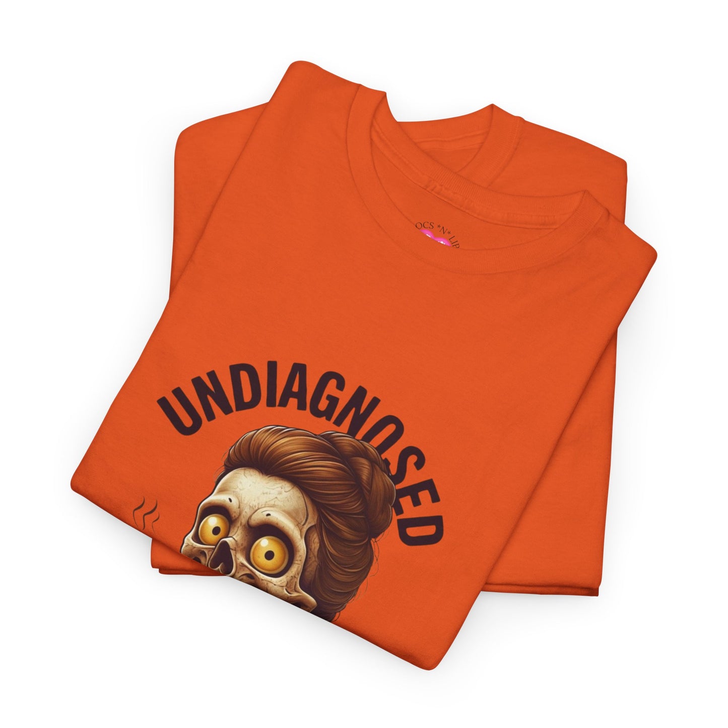 Undiagnosed Skeleton Tee, Funny Graphic T-Shirt