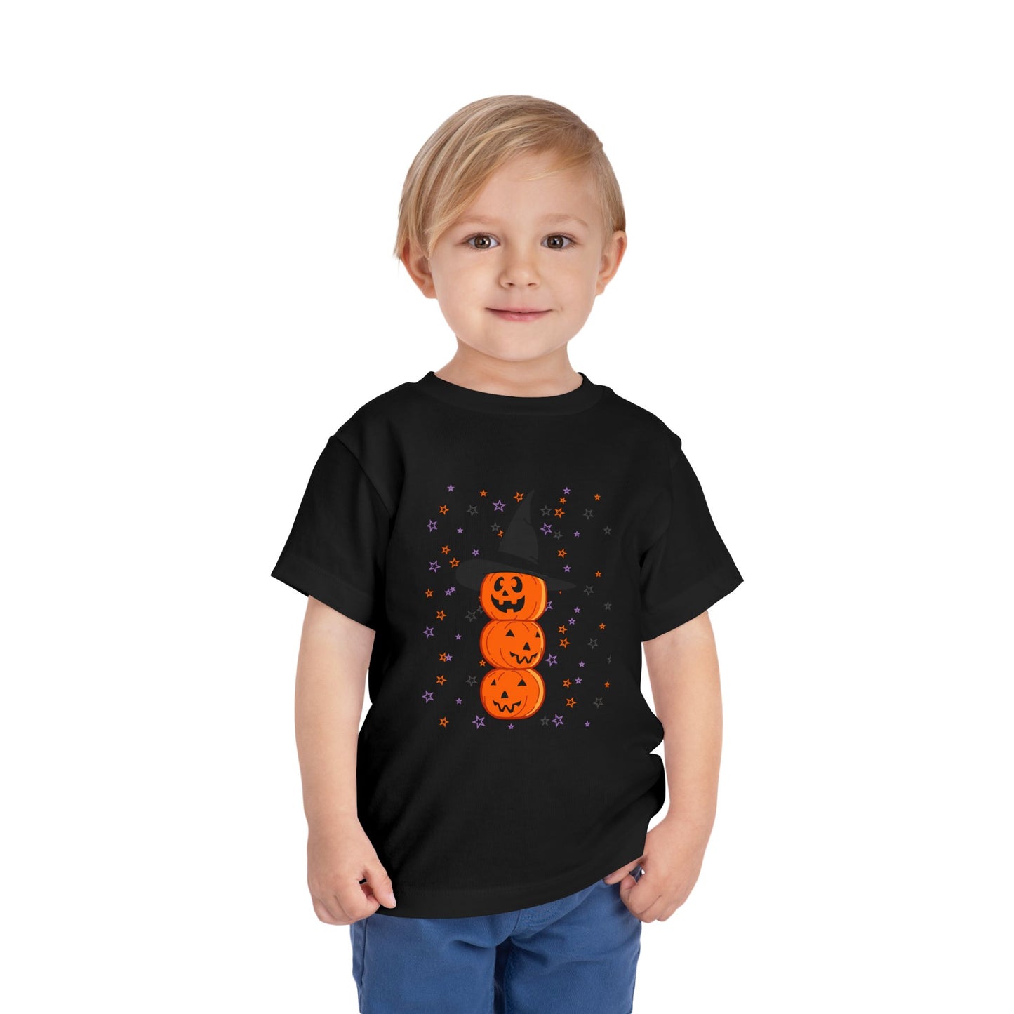 Halloween Pumpkin Tee for Toddlers, Cute Kids Shirt
