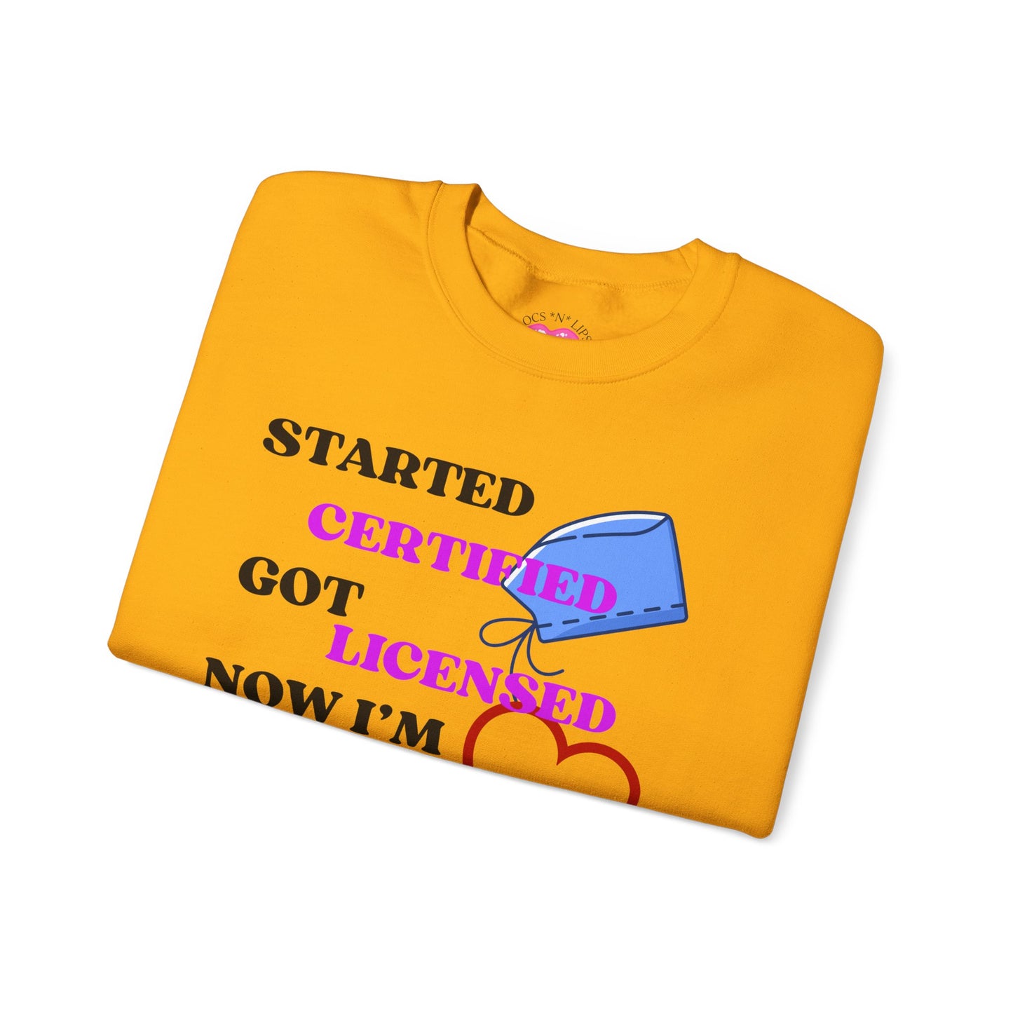 Certified Journey Unisex Sweatshirt, Motivational Crewneck