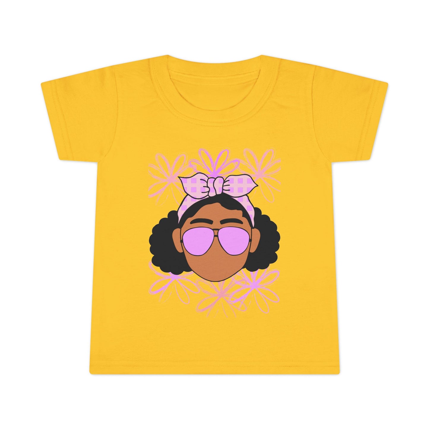 Trendy Toddler Tee: Cool Shades Design