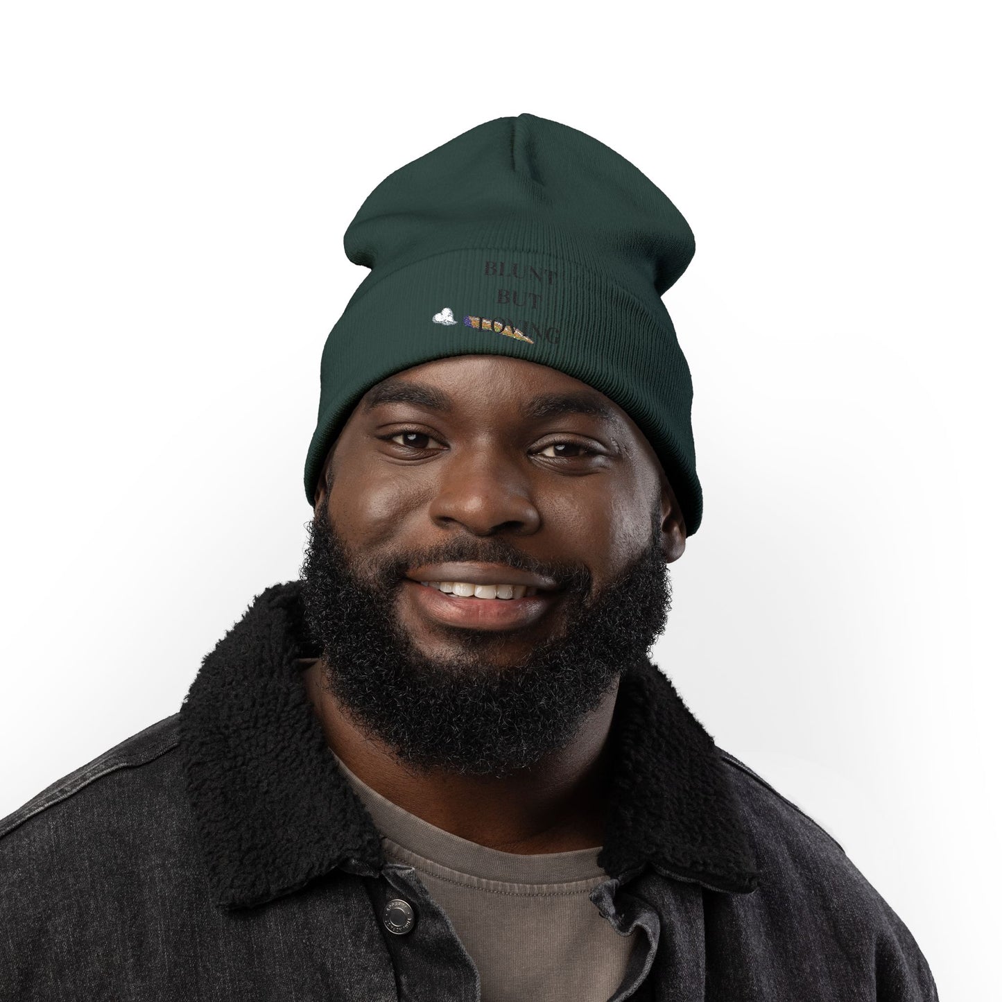 Blunt But Loving Knit Beanie