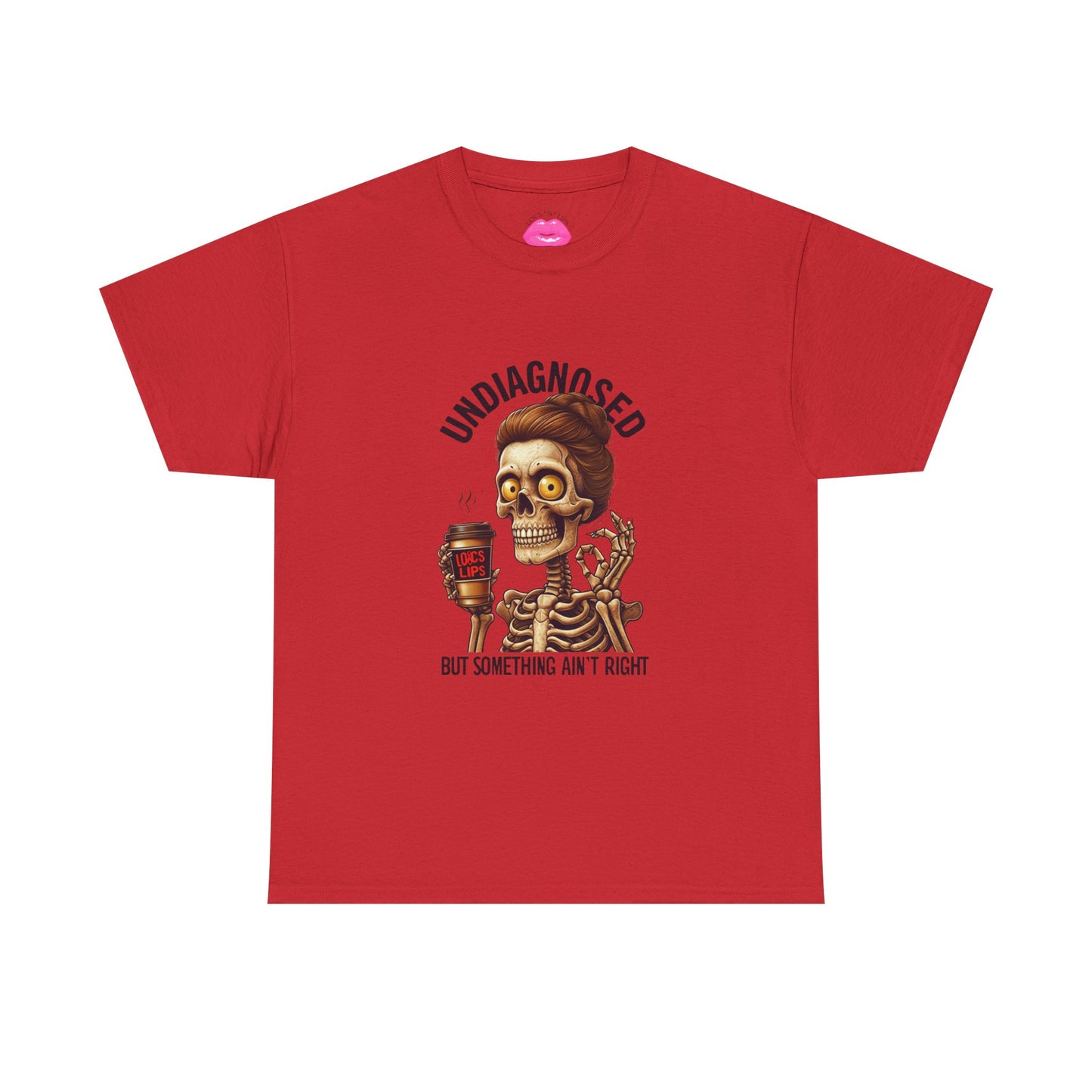 Undiagnosed Skeleton Tee, Funny Graphic T-Shirt