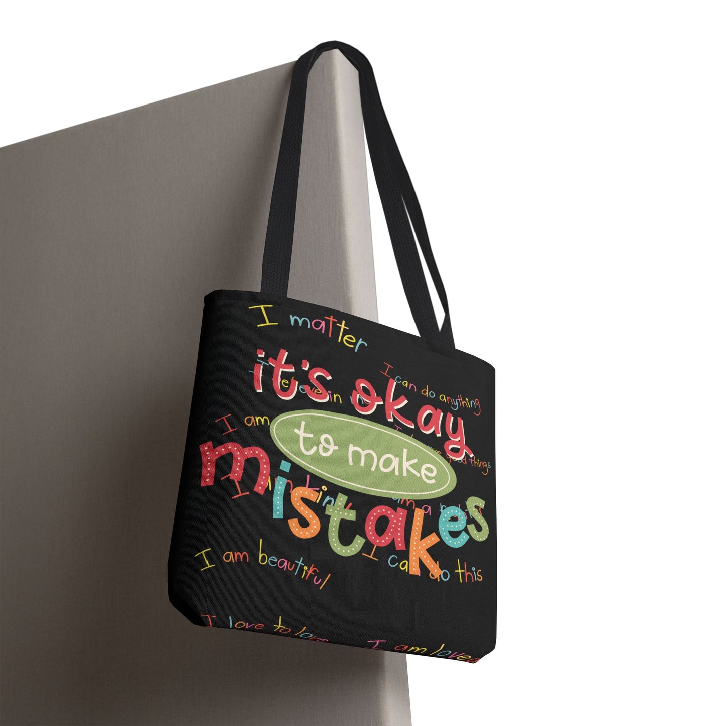 Inspirational Tote Bag - Perfect for Self-Love & Mindfulness