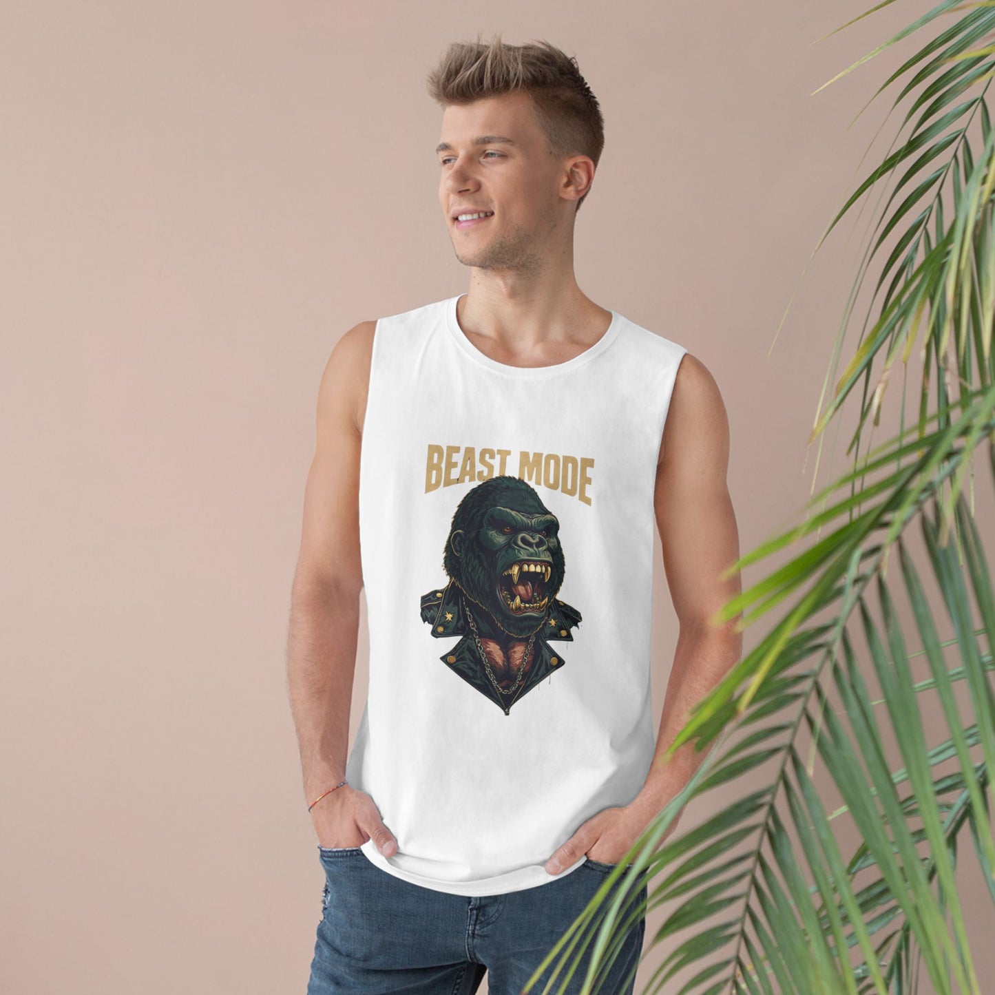 Beast Mode Tank Top, Fitness Apparel, Gym Wear, Workout Shirt