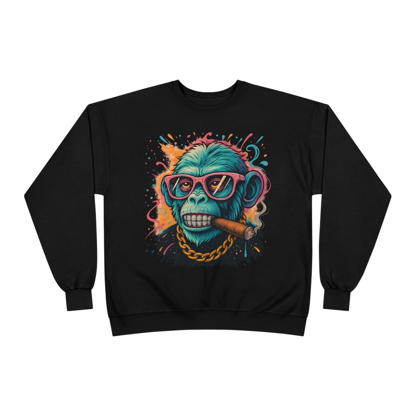 Eco-Friendly 'Boss Mode' Crewneck Sweatshirt, Unisex Cozy Sweatshirt, Casual Streetwear, Gift for Him/Her, Party/Everyday Wear