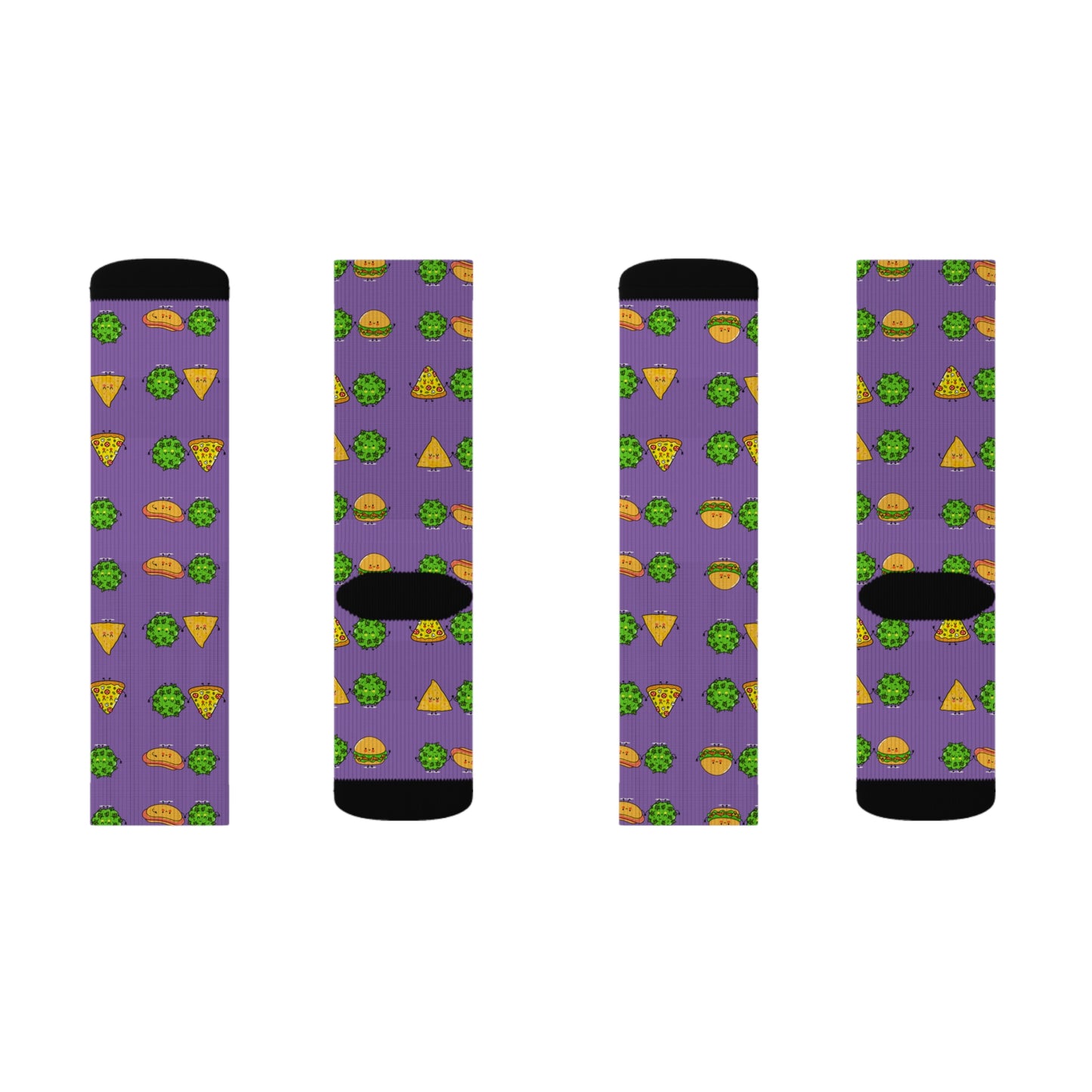Purple Munchie Socks| Unisex
