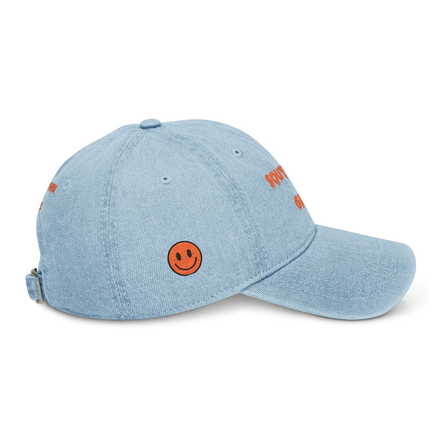 Southern Girl Embroidered Denim Hat, Casual Hat