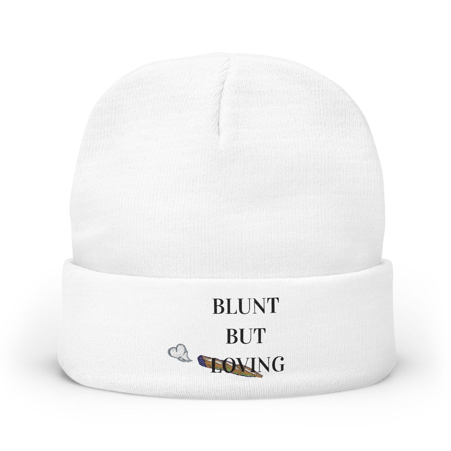 Blunt But Loving Knit Beanie