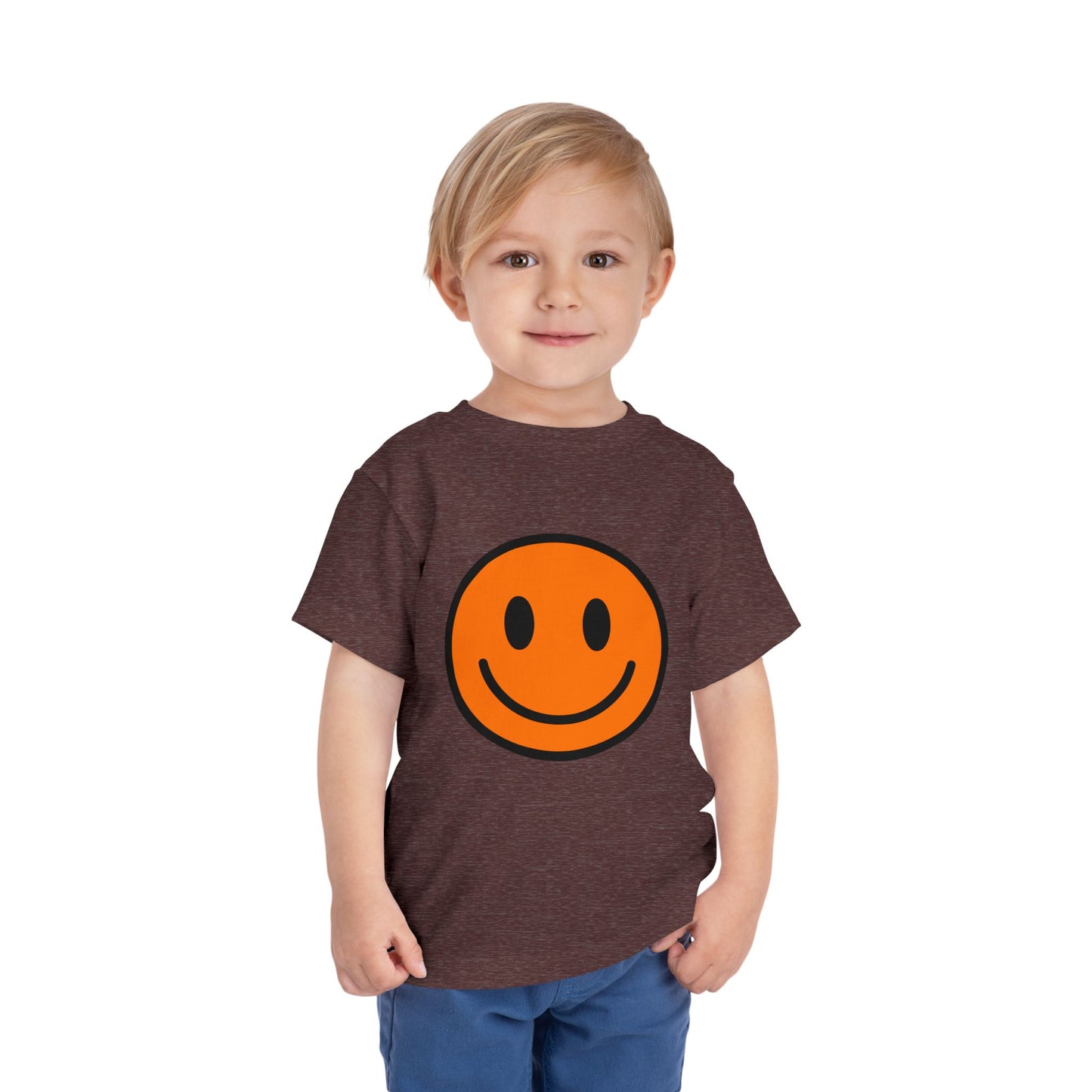Smiley Face Toddler Tee, Cute Kid's Shirt
